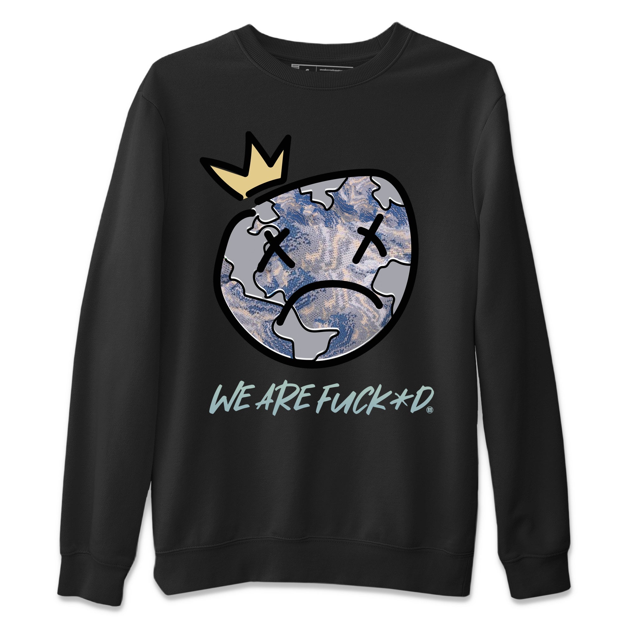 Sad Earth Unisex Tops - Yeezy 350 MX Blue