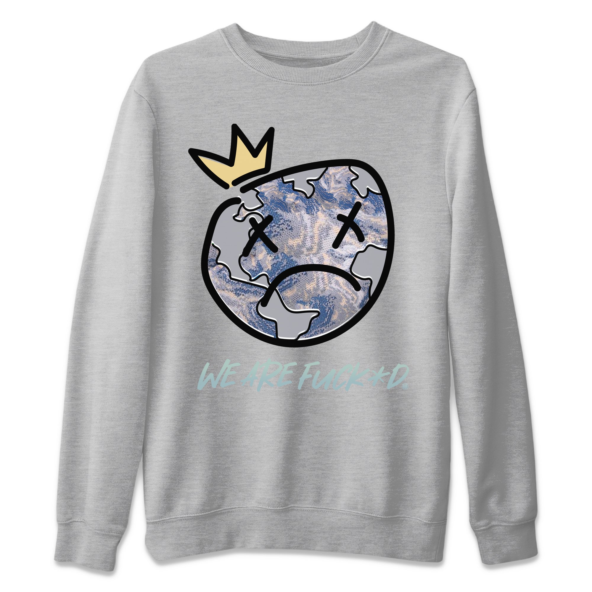 Sad Earth Unisex Tops - Yeezy 350 MX Blue