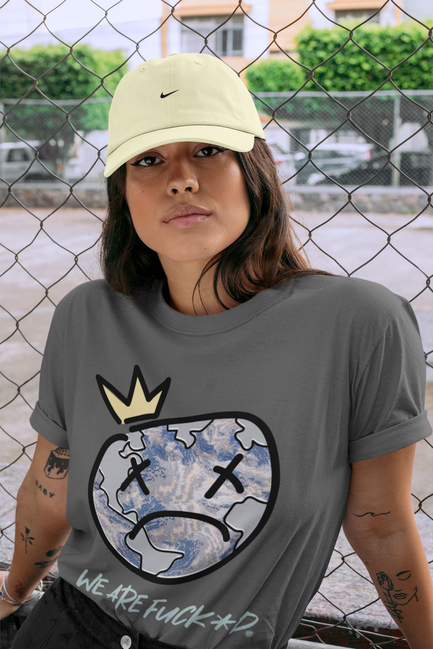 Sad Earth Unisex Tops - Yeezy 350 MX Blue