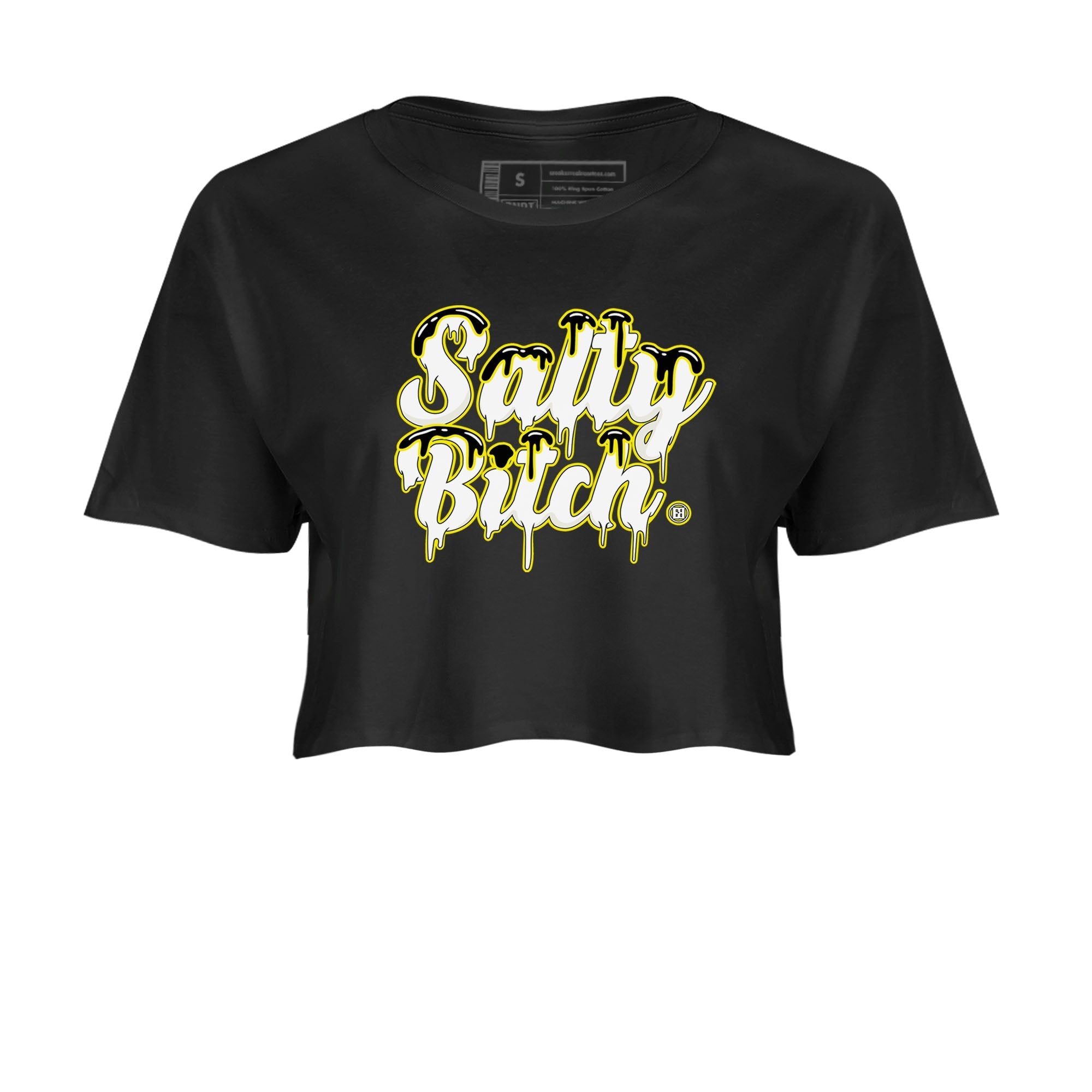 Salty Bitch snkmatch Women's Top - Air Jordan 4 Vivid Sulfur