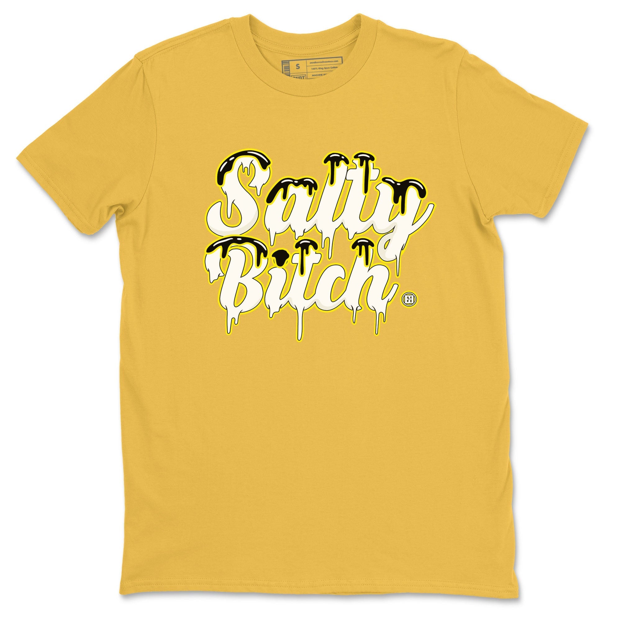 Salty Bitch snkmatch Tees - Air Jordan 4 Vivid Sulfur