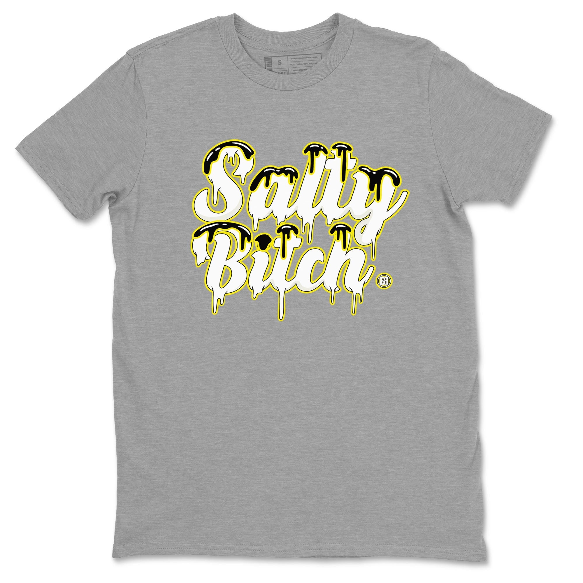 Salty Bitch snkmatch Tees - Air Jordan 4 Vivid Sulfur
