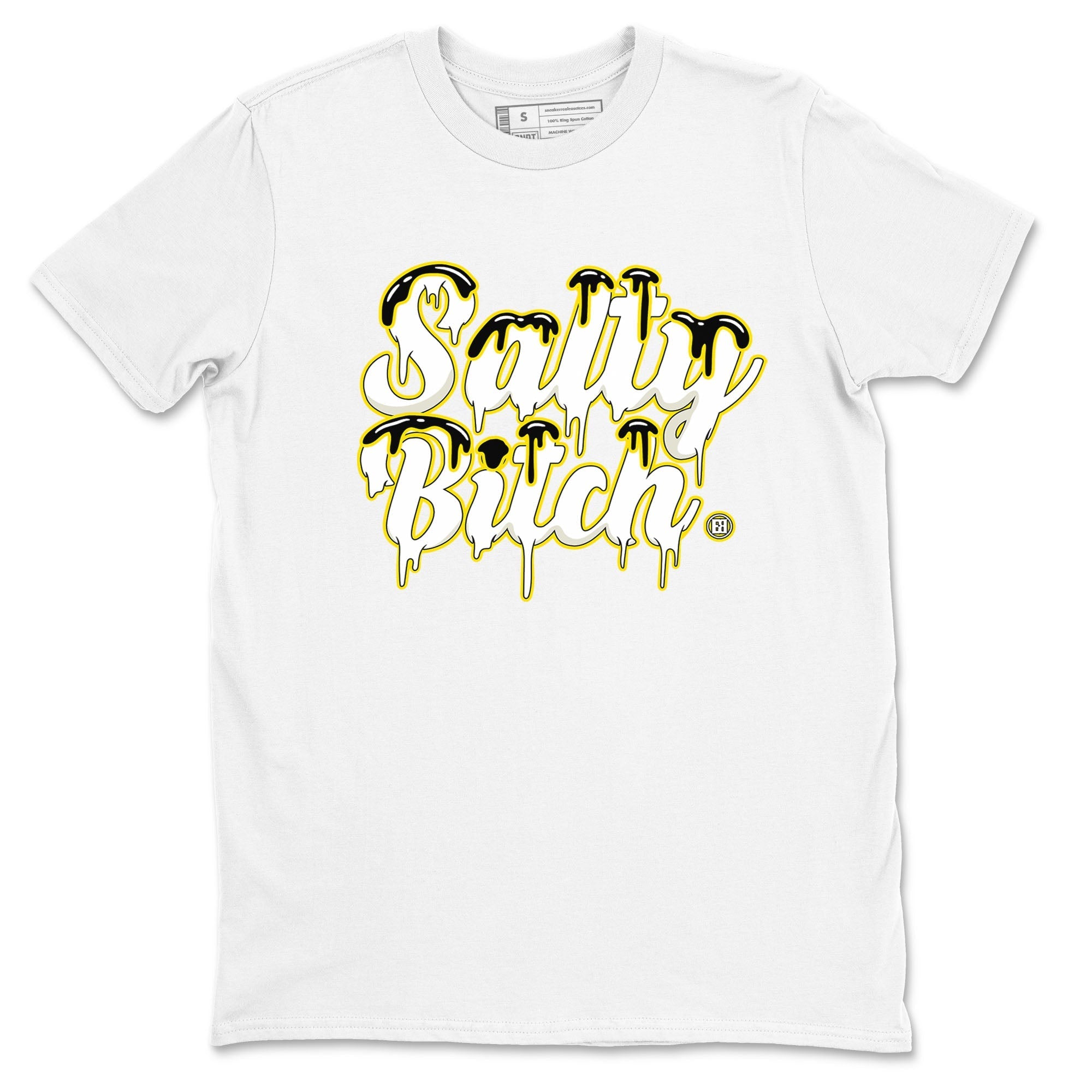 Salty Bitch snkmatch Tees - Air Jordan 4 Vivid Sulfur