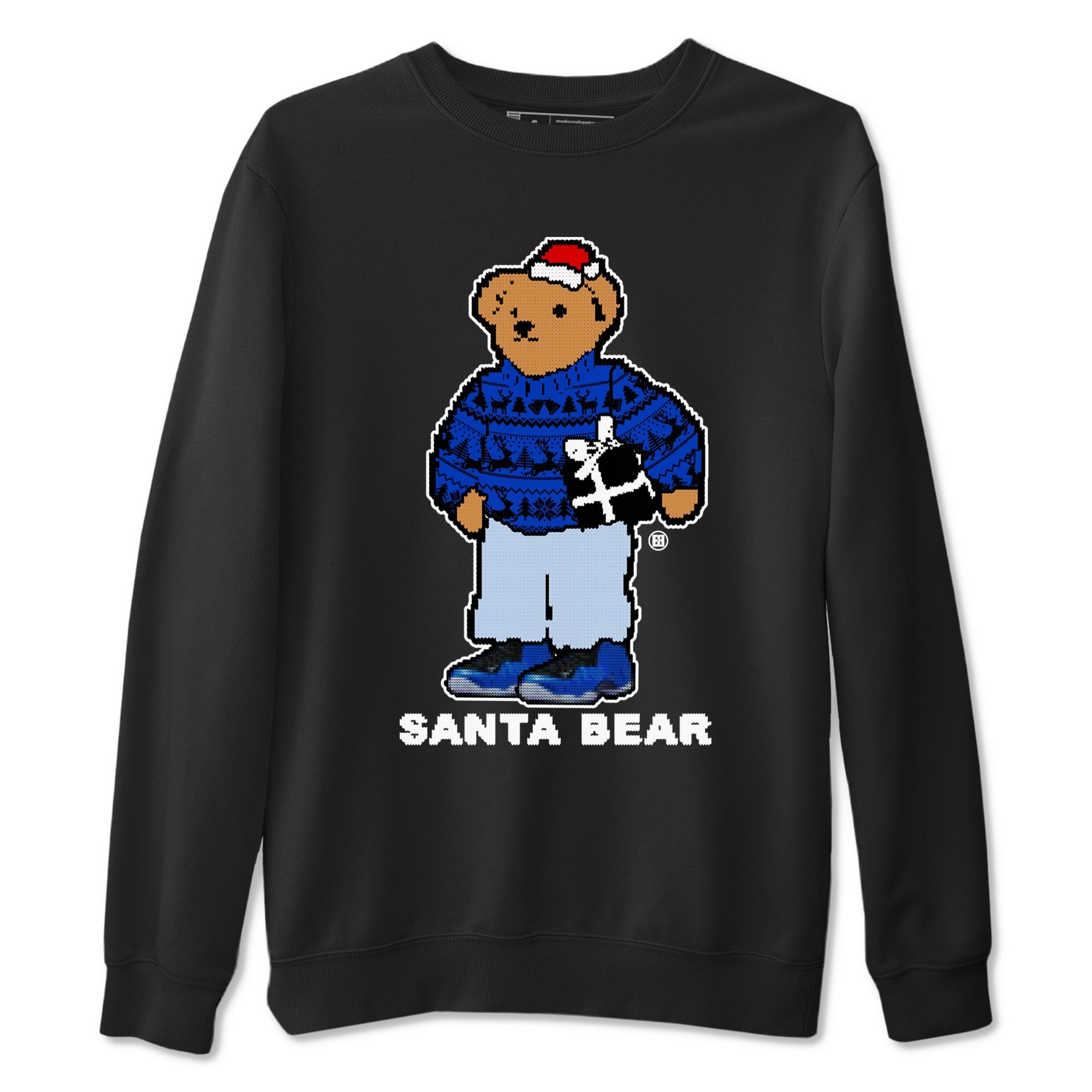 Santa Bear snkmatch Tees - Air Foamposite One Royal