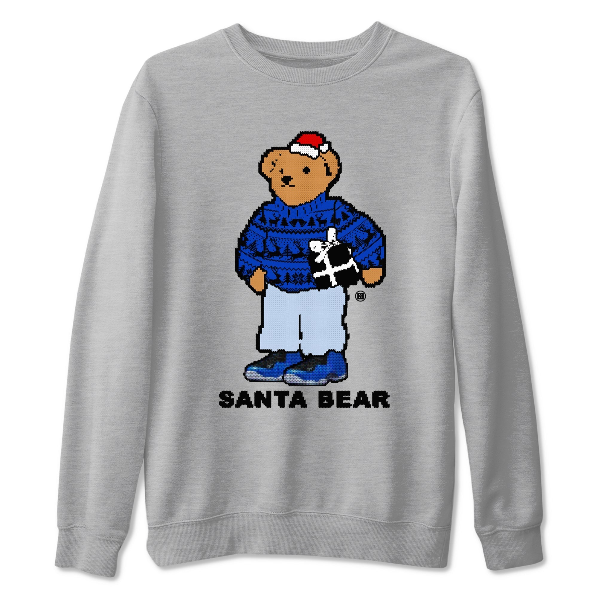 Santa Bear snkmatch Tees - Air Foamposite One Royal