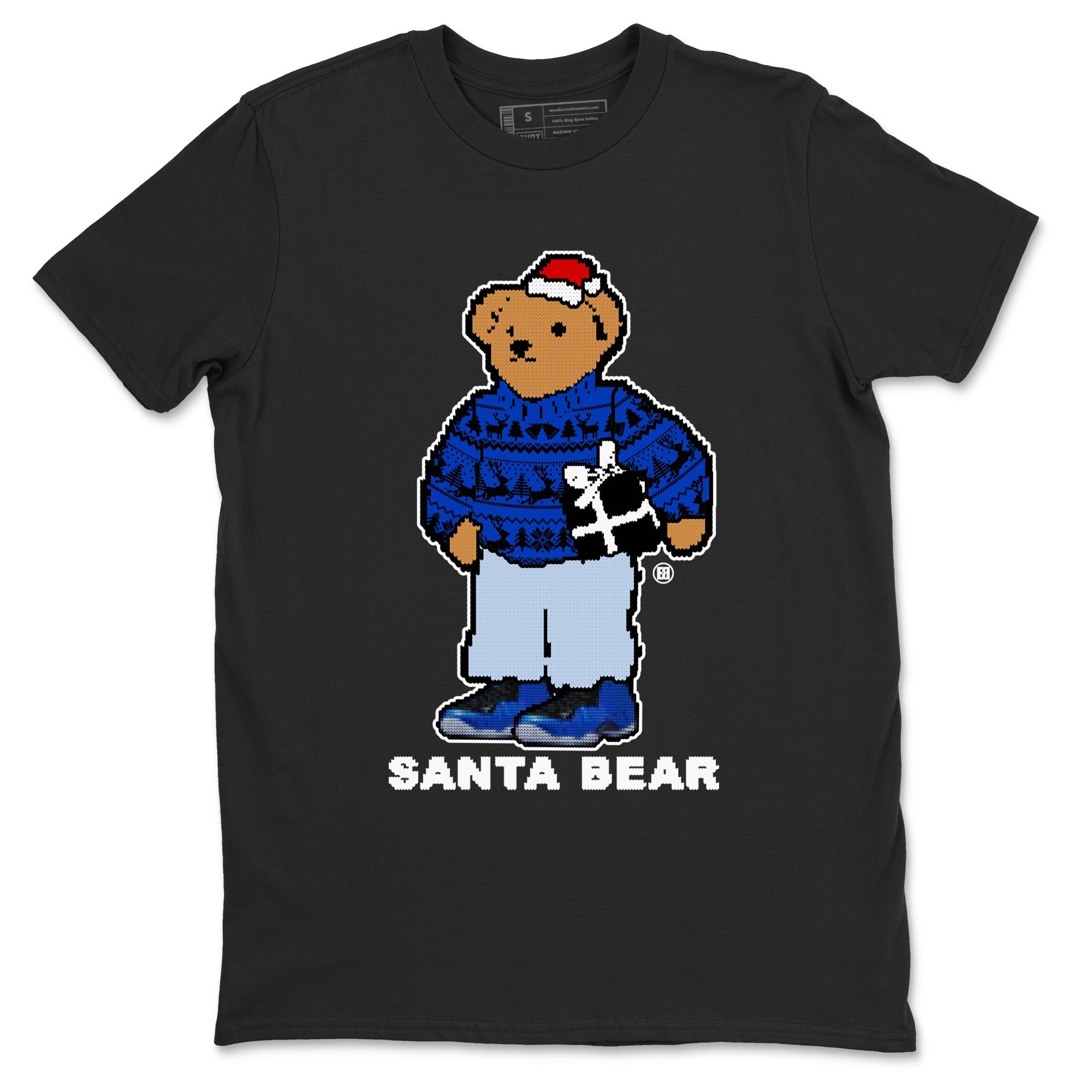 Santa Bear snkmatch Tees - Air Foamposite One Royal