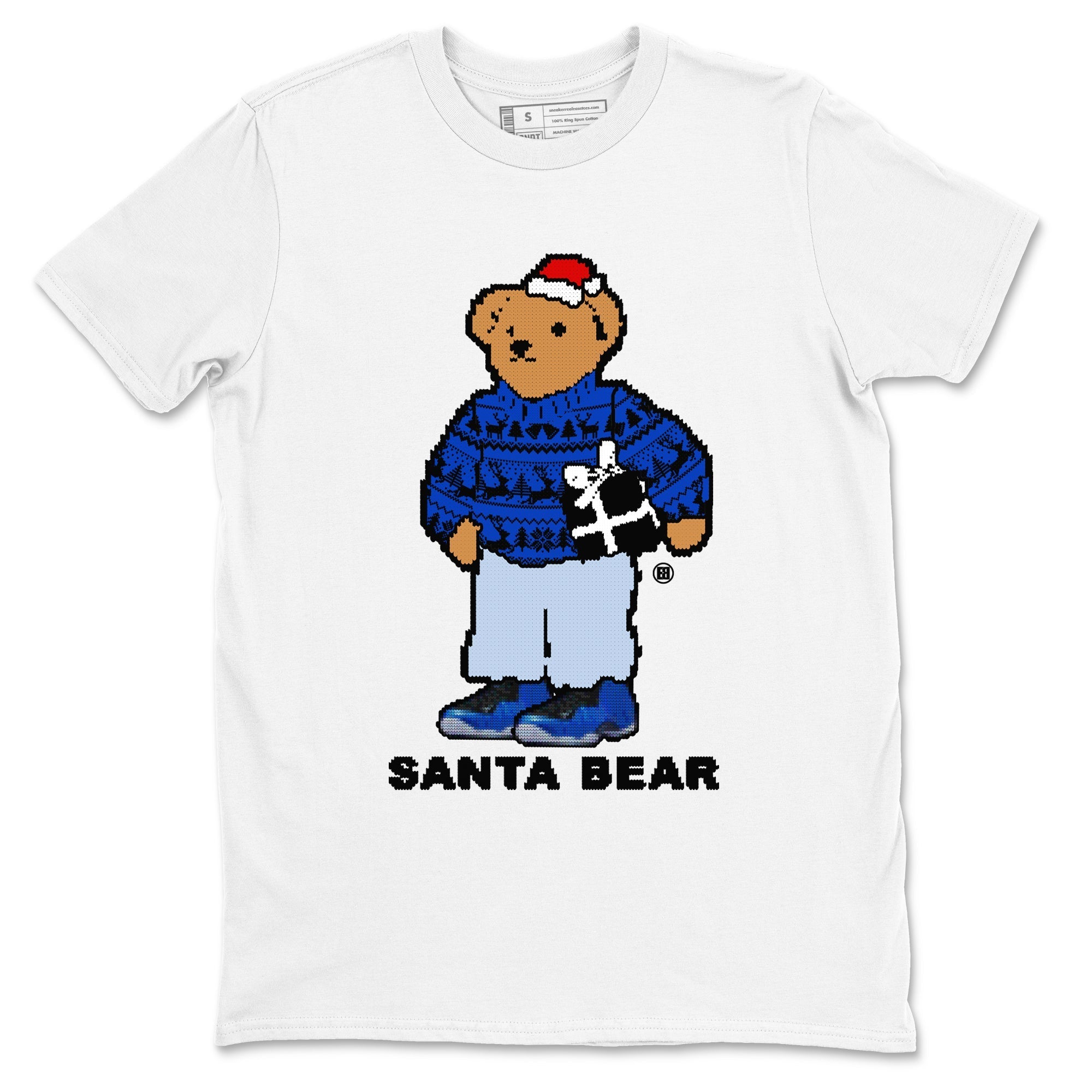 Santa Bear snkmatch Tees - Air Foamposite One Royal