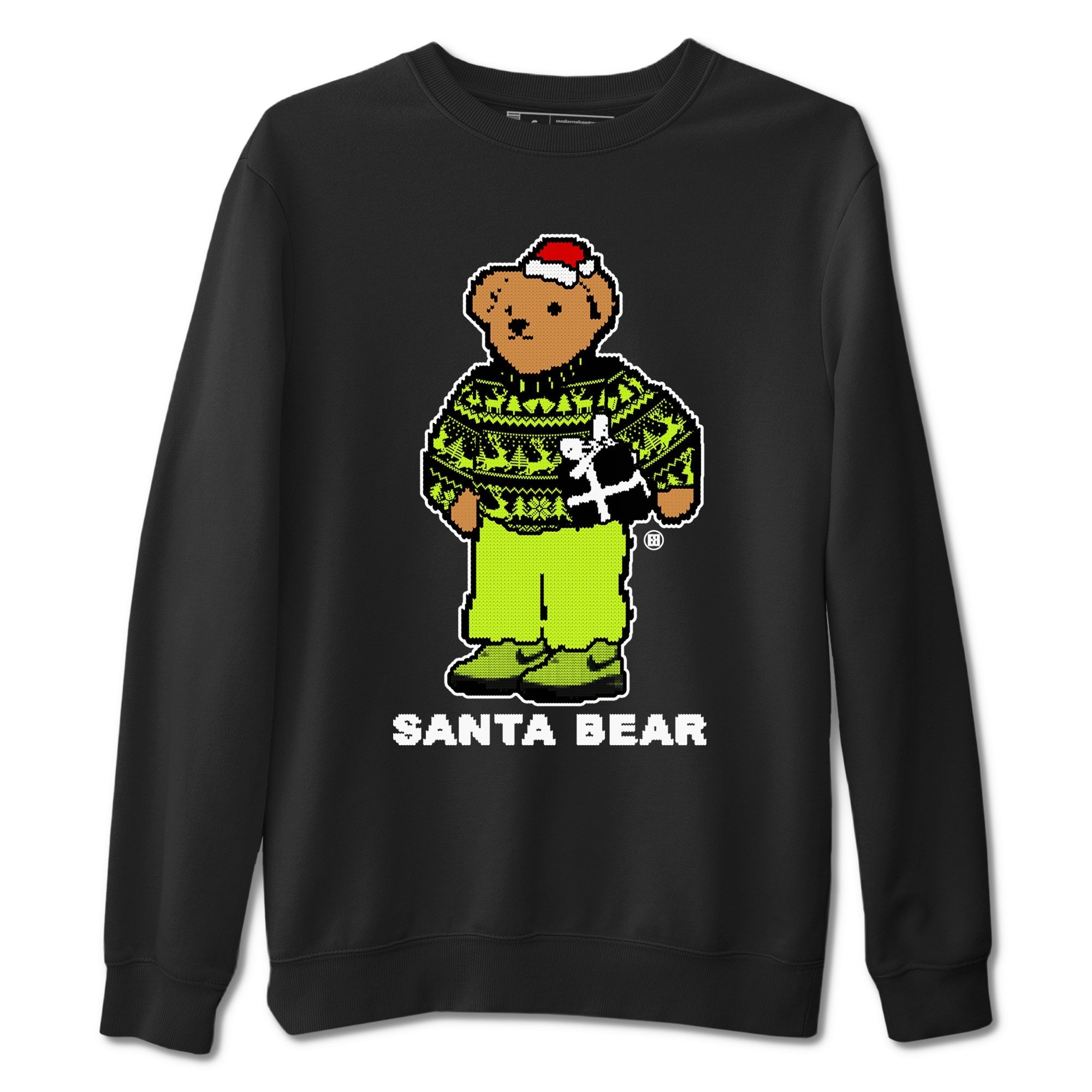 Santa Bear snkmatch Tees - Air Force 1 Volt