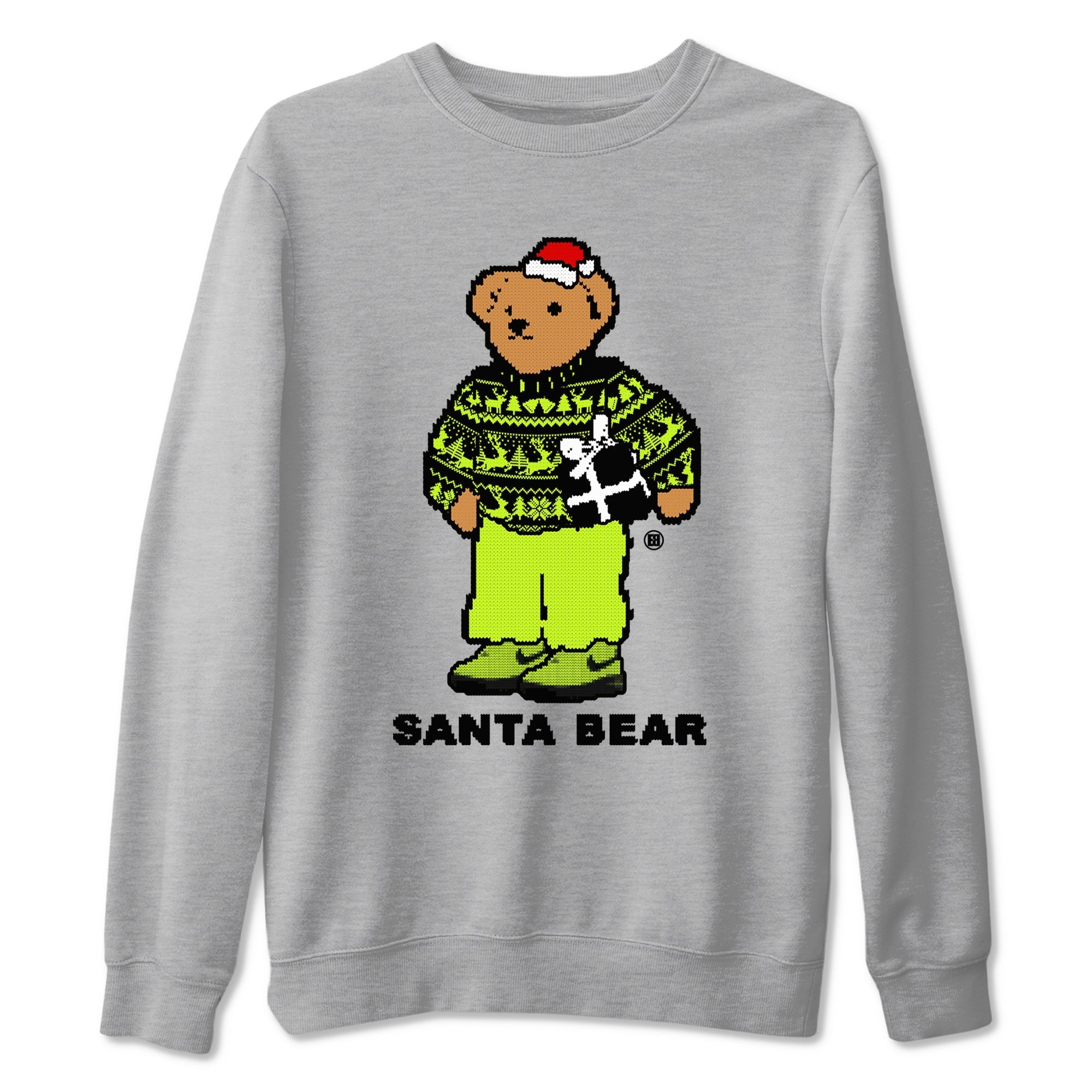 Santa Bear snkmatch Tees - Air Force 1 Volt