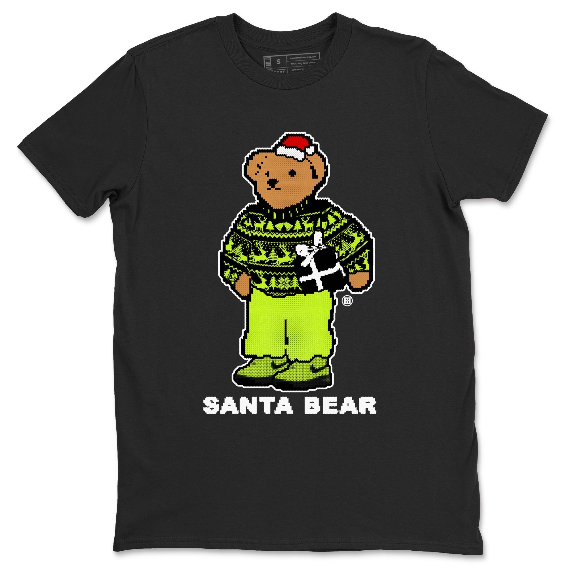 Santa Bear snkmatch Tees - Air Force 1 Volt