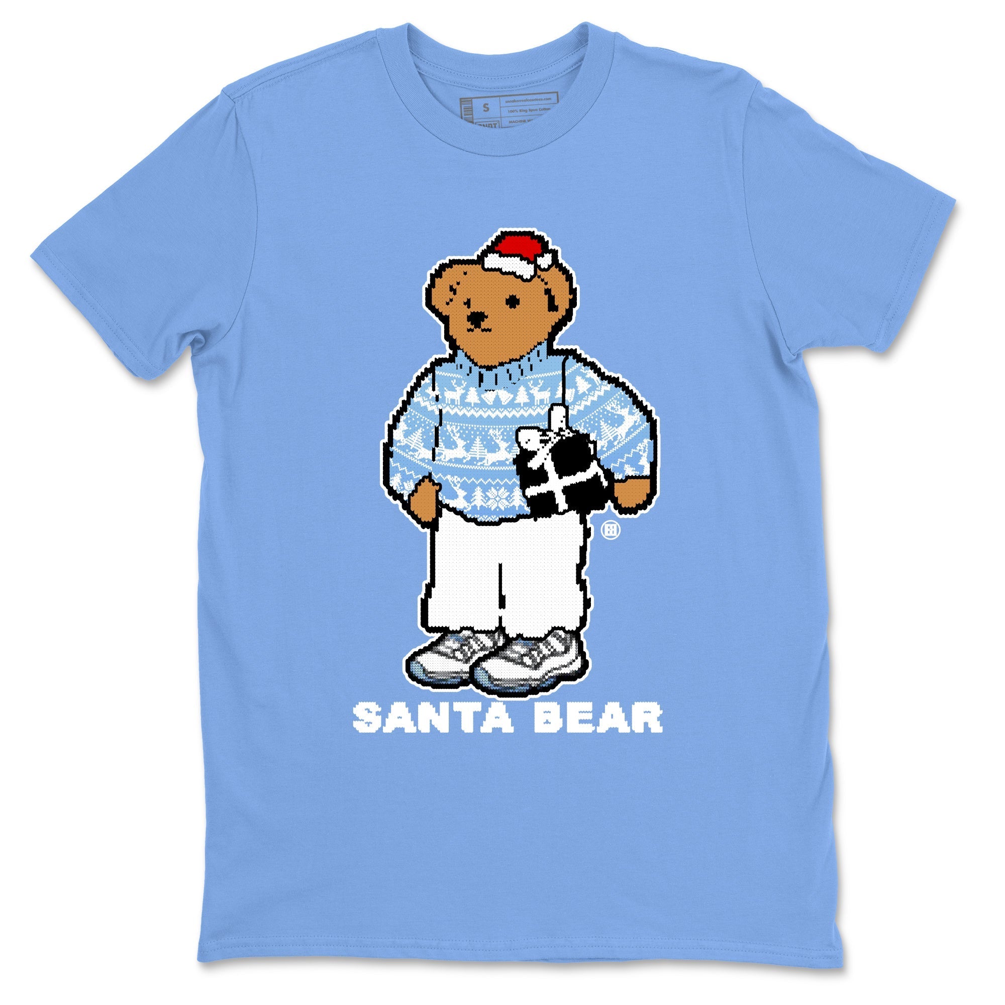 Santa Bear snkmatch Tees - Air Jordan 11 Legend Blue