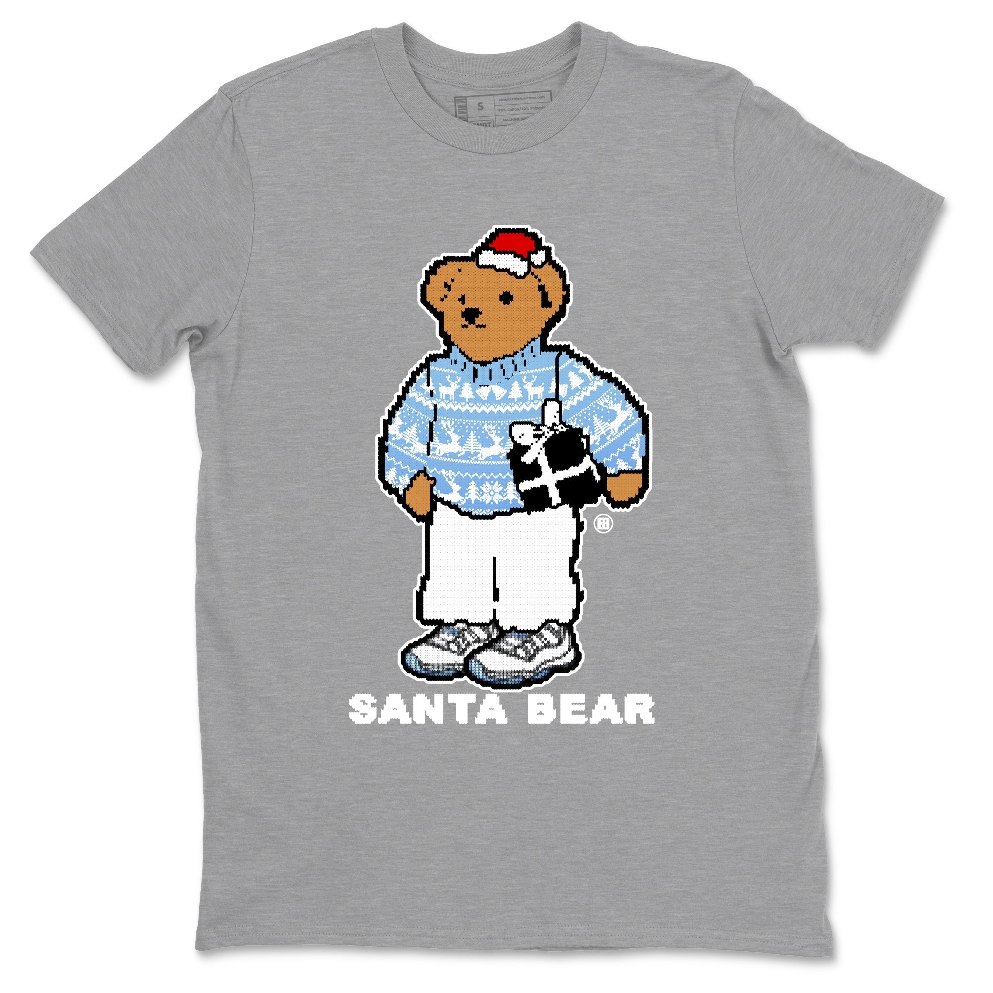 Santa Bear snkmatch Tees - Air Jordan 11 Legend Blue