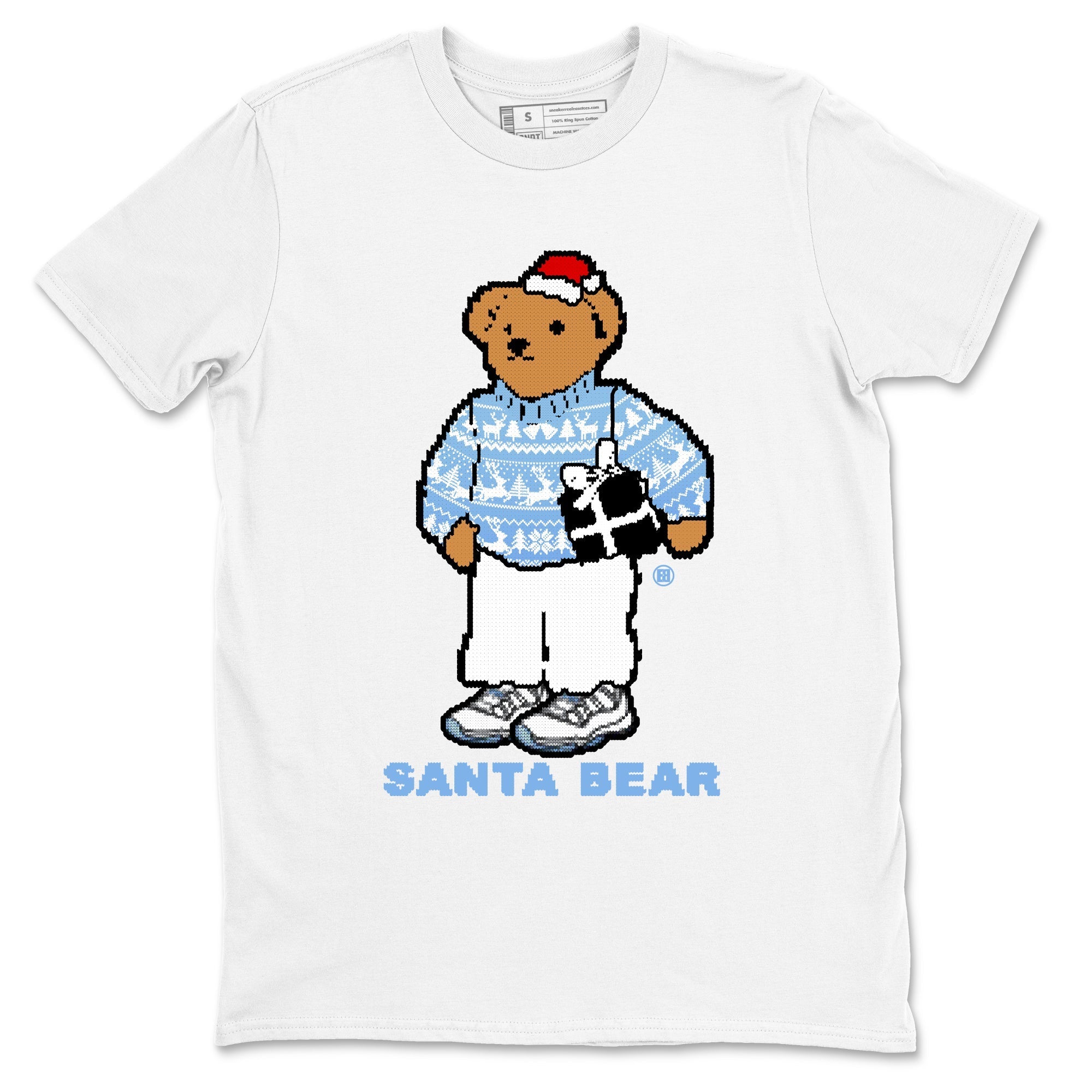 Santa Bear snkmatch Tees - Air Jordan 11 Legend Blue