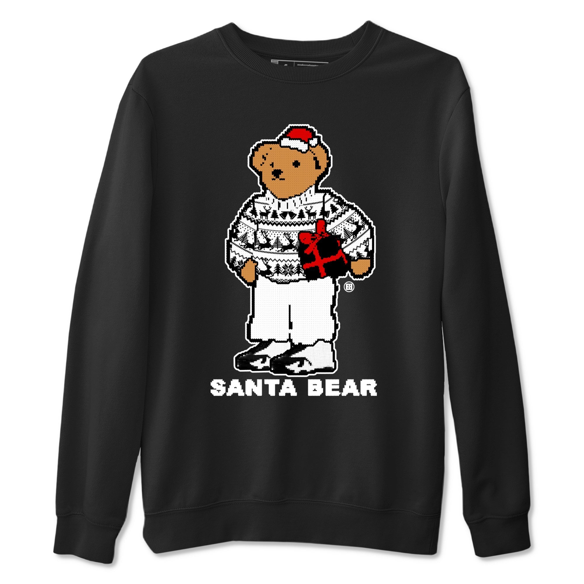 Santa Bear snkmatch Tees - Air Jordan 14 Black Toe