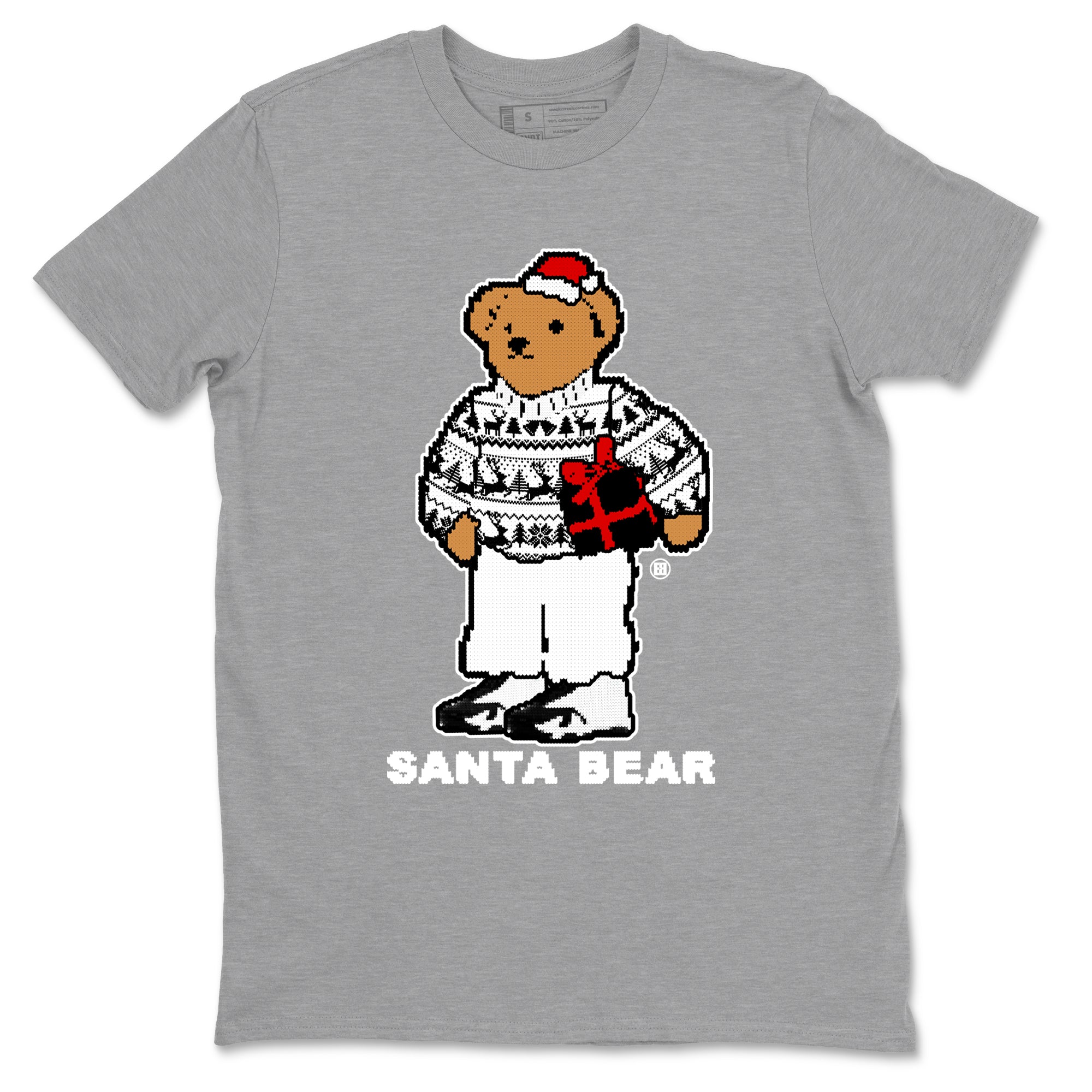 Santa Bear snkmatch Tees - Air Jordan 14 Black Toe