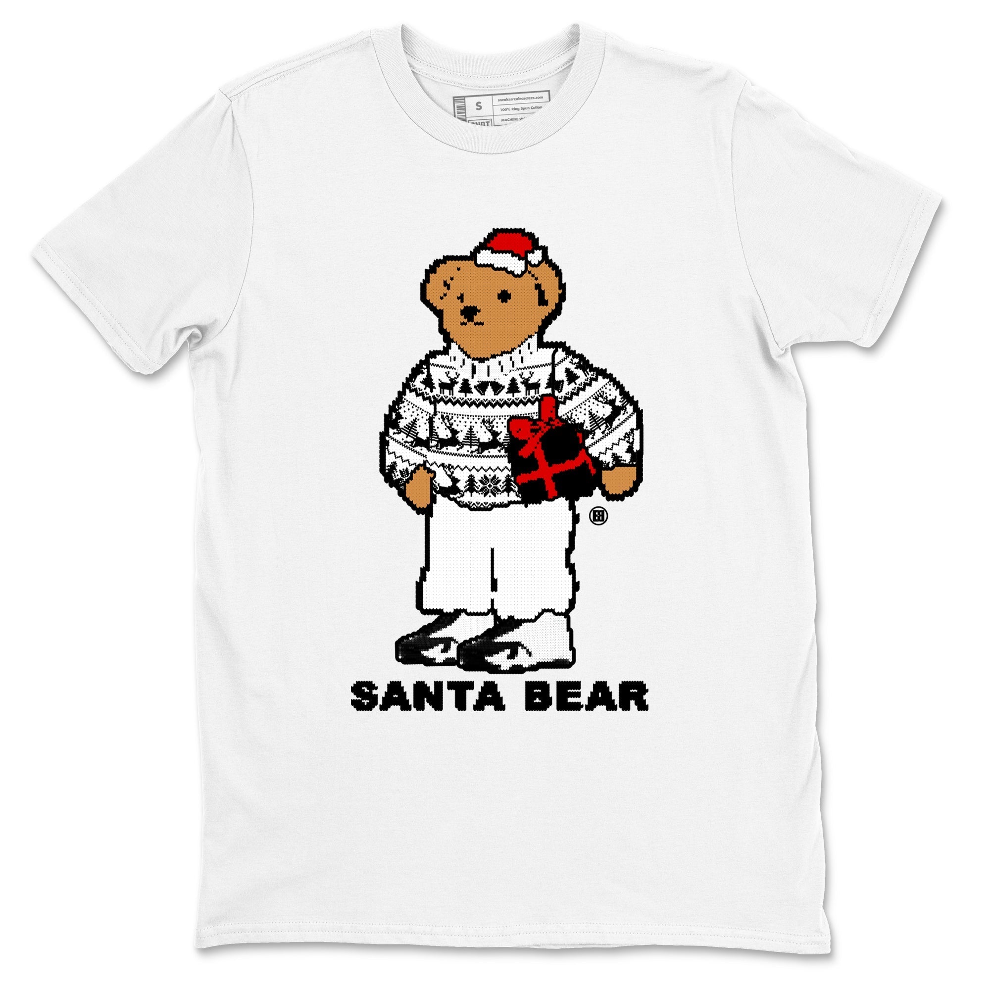 Santa Bear snkmatch Tees - Air Jordan 14 Black Toe