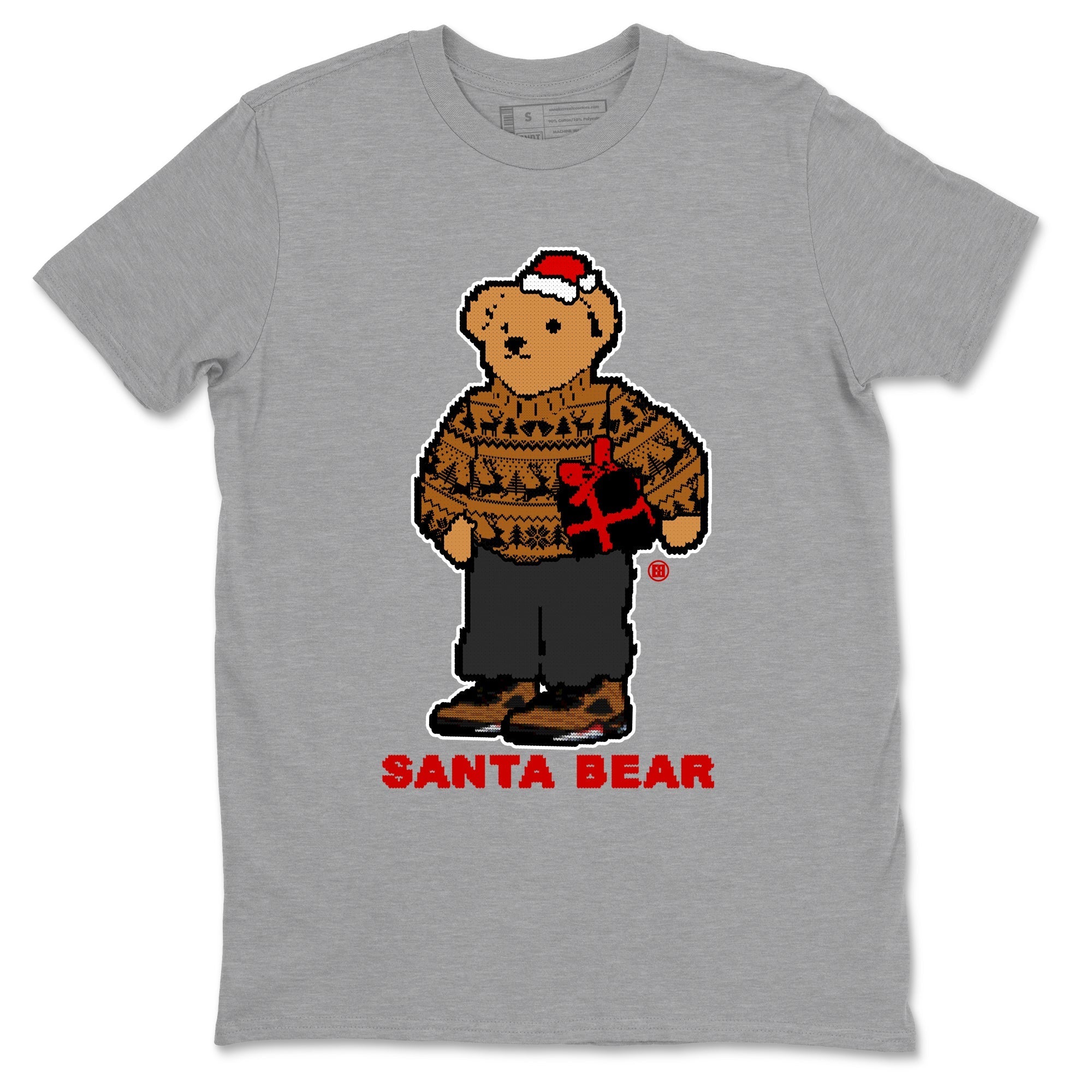 Santa Bear snkmatch Tees - Air Jordan 5 Archaeo Brown