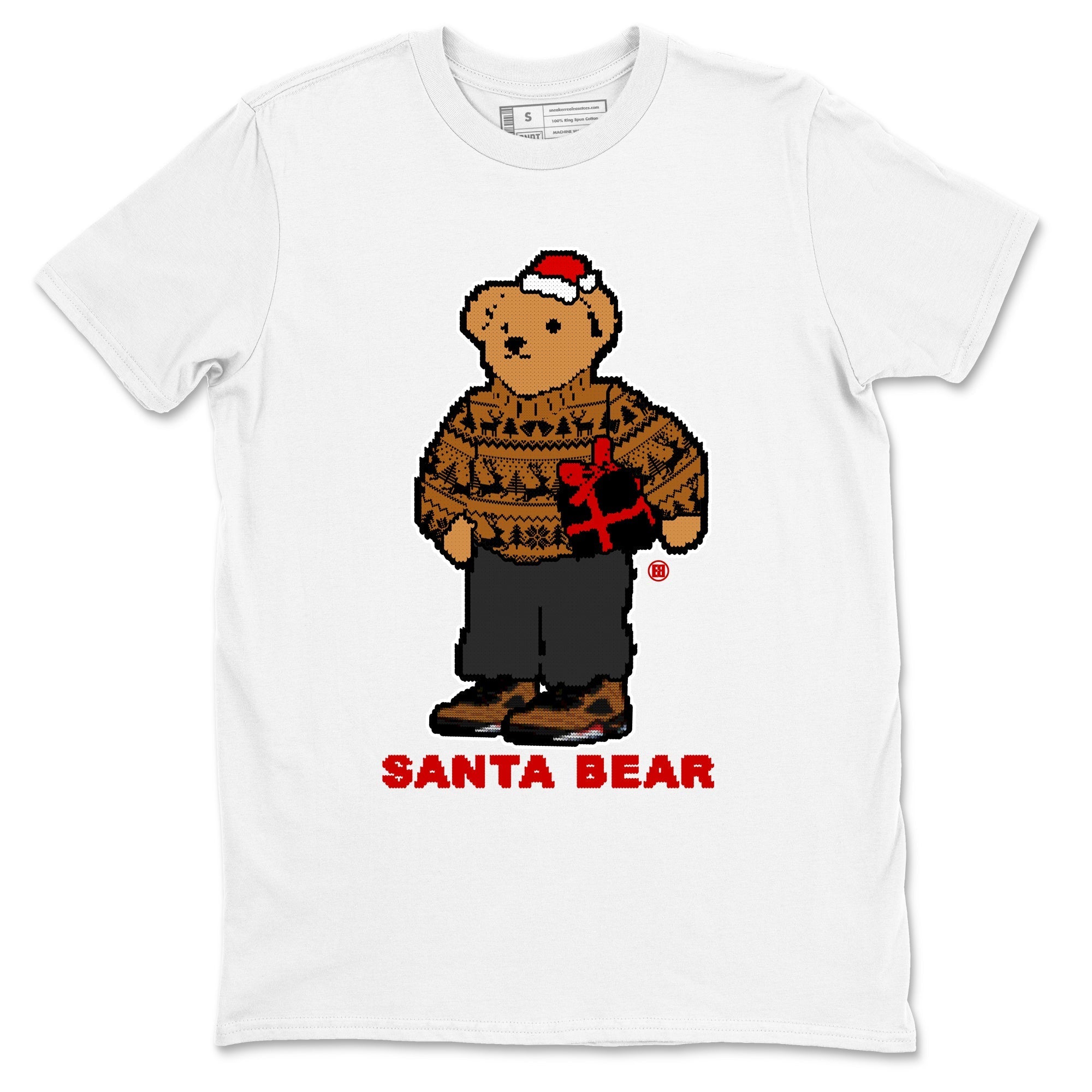 Santa Bear snkmatch Tees - Air Jordan 5 Archaeo Brown