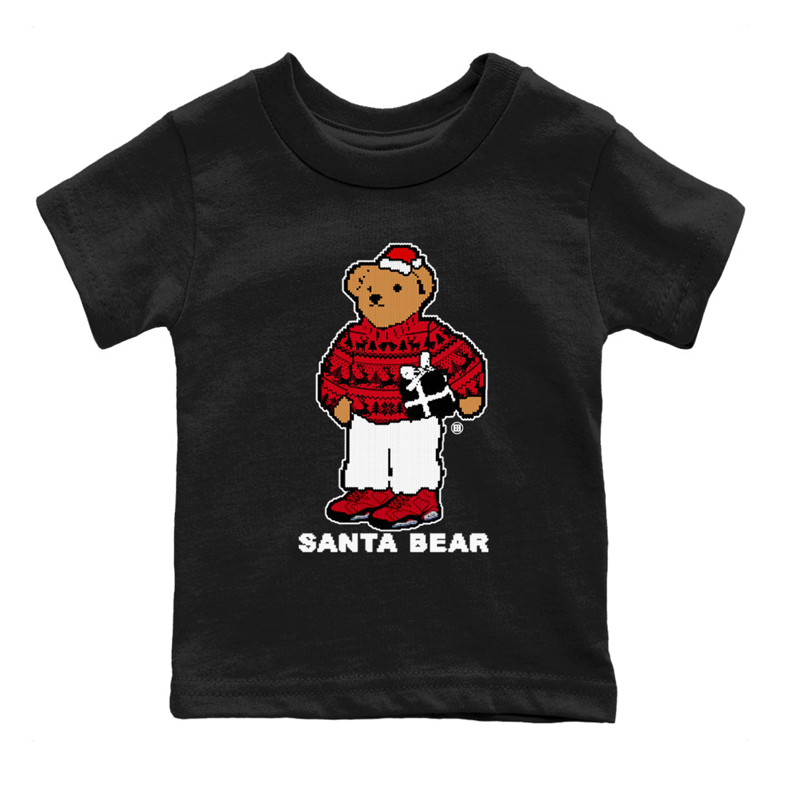 Santa Bear snkmatch Tees Kids - Air Jordan 6 Toro Bravo
