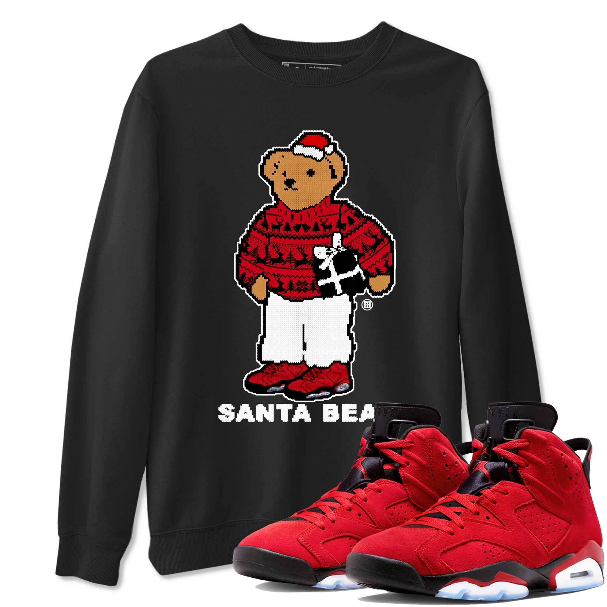 Santa Bear snkmatch Tees - Air Jordan 6 Toro Bravo