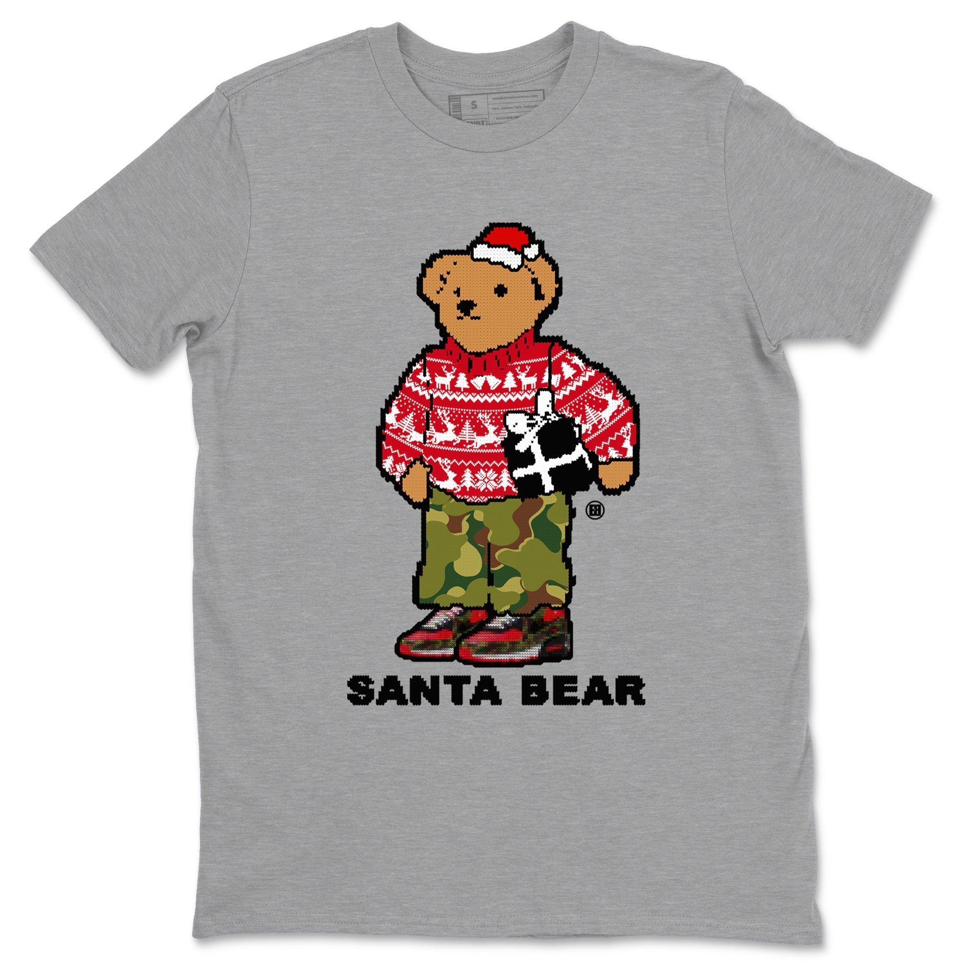 Santa Bear snkmatch Tees - Air Max 90 Reverse Duck Camo