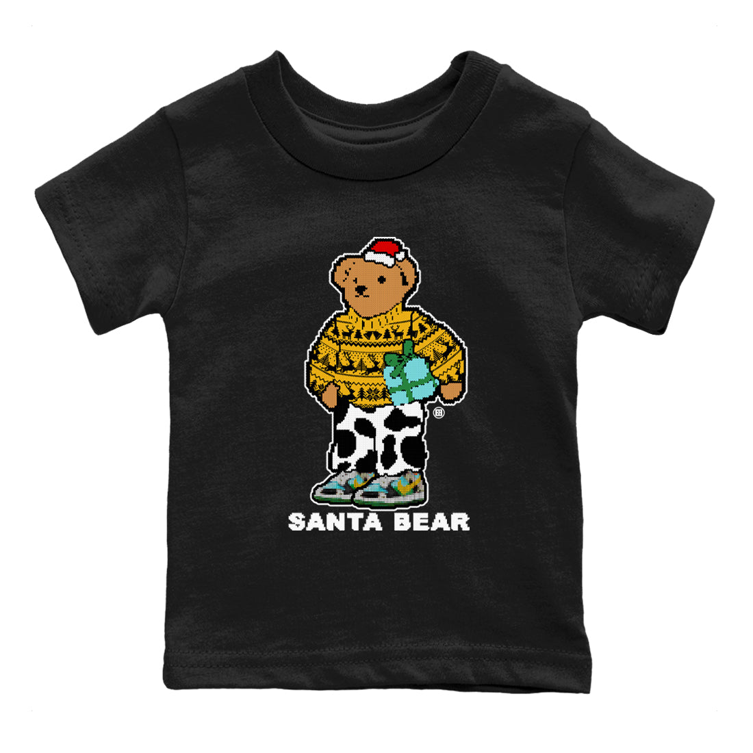Santa Bear snkmatch Tees Kids - Dunk Chunky Dunky