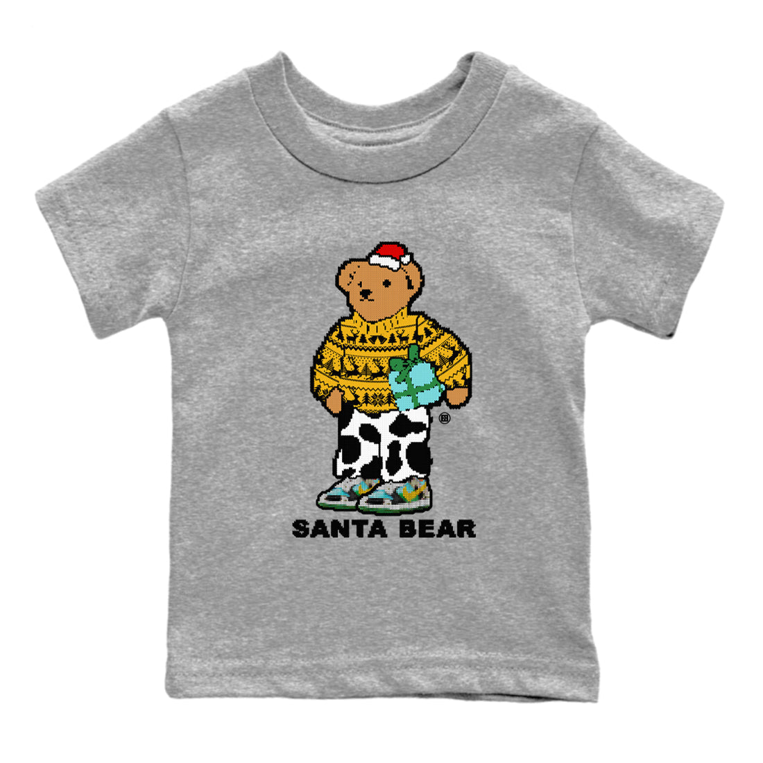 Santa Bear snkmatch Tees Kids - Dunk Chunky Dunky