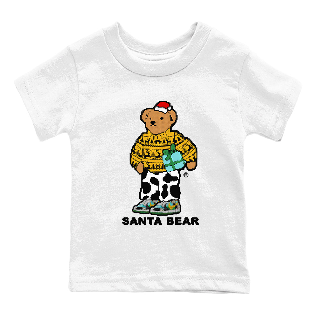 Santa Bear snkmatch Tees Kids - Dunk Chunky Dunky