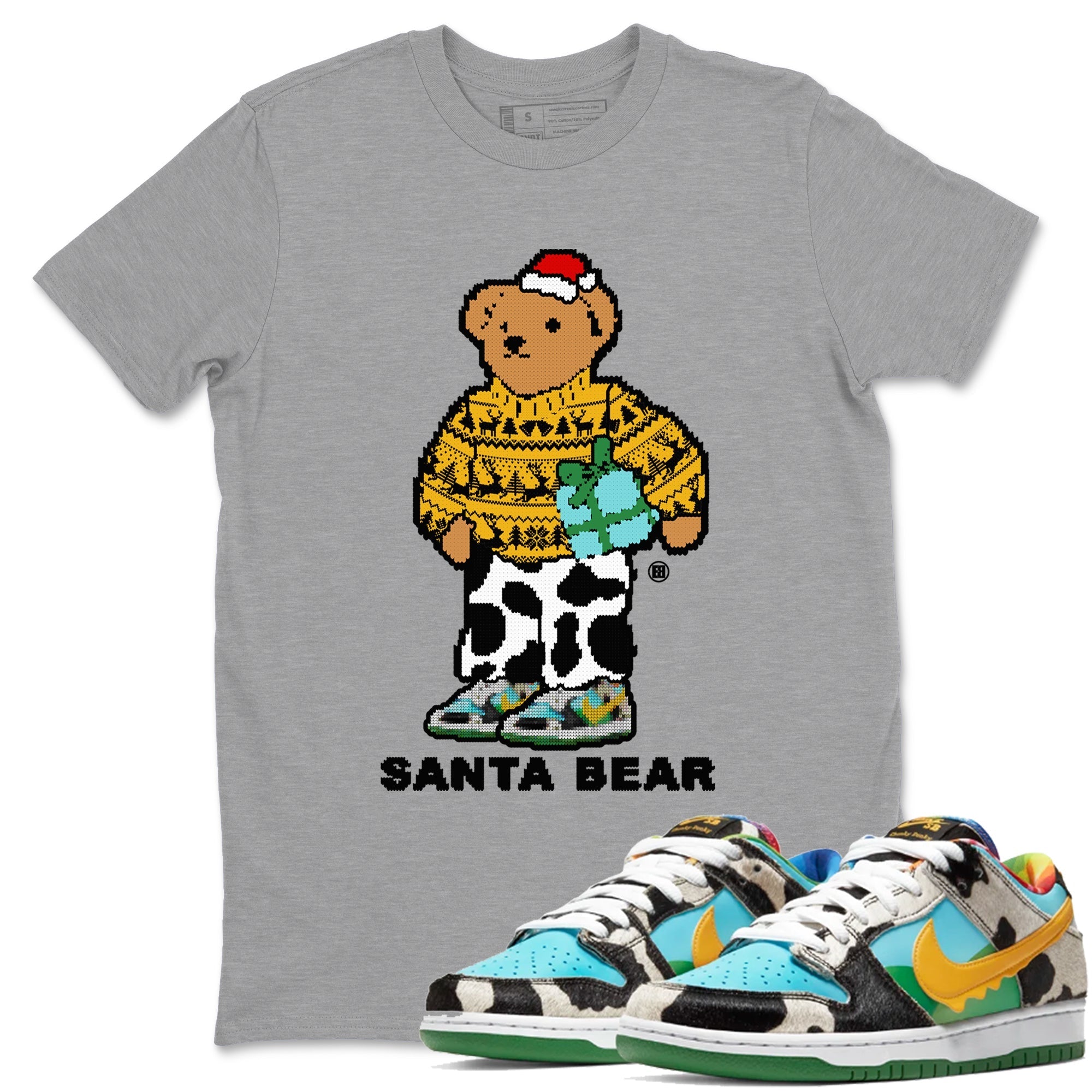 Santa Bear snkmatch Tees - Dunk Chunky Dunky