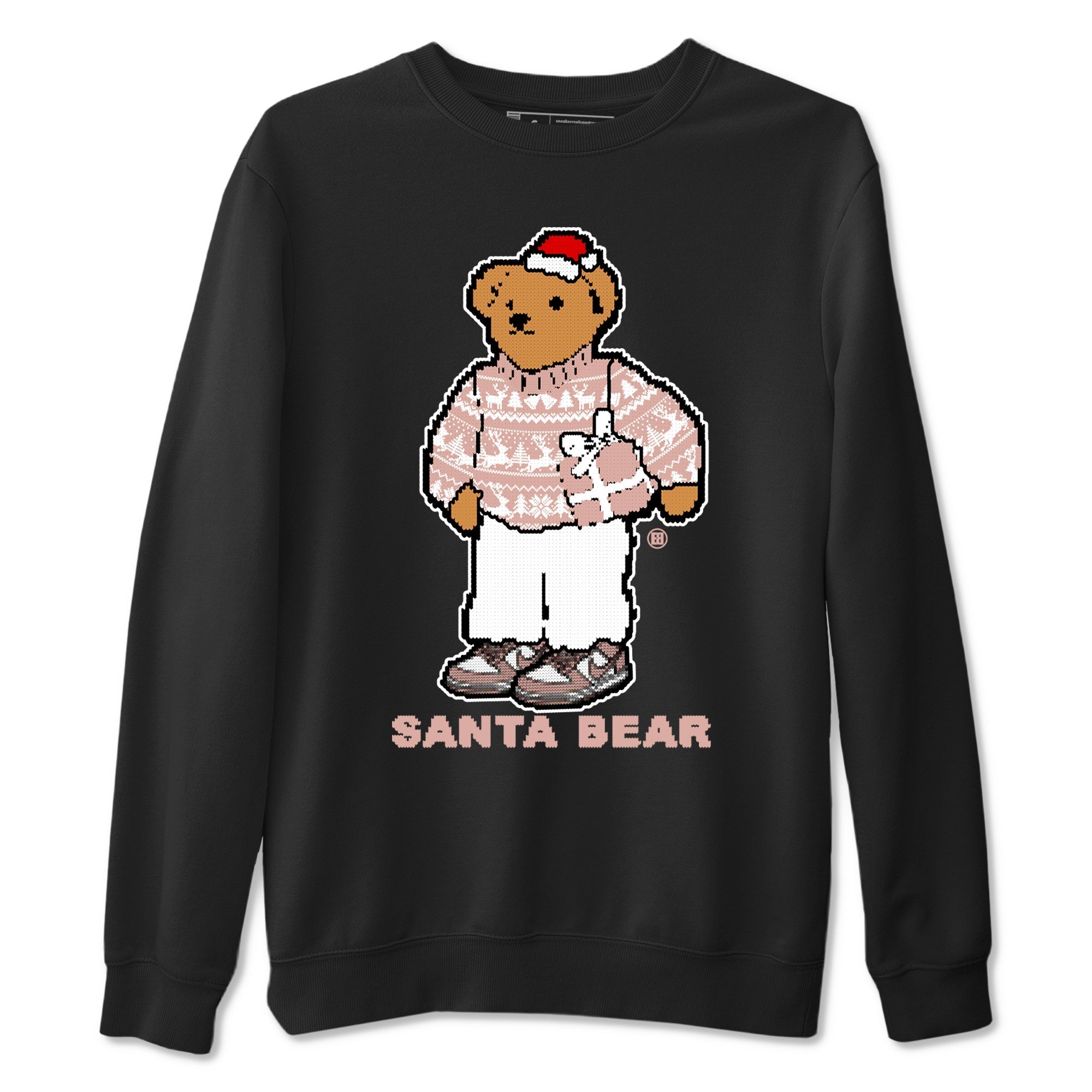 Santa Bear snkmatch Tees - Dunk Rose Whisper