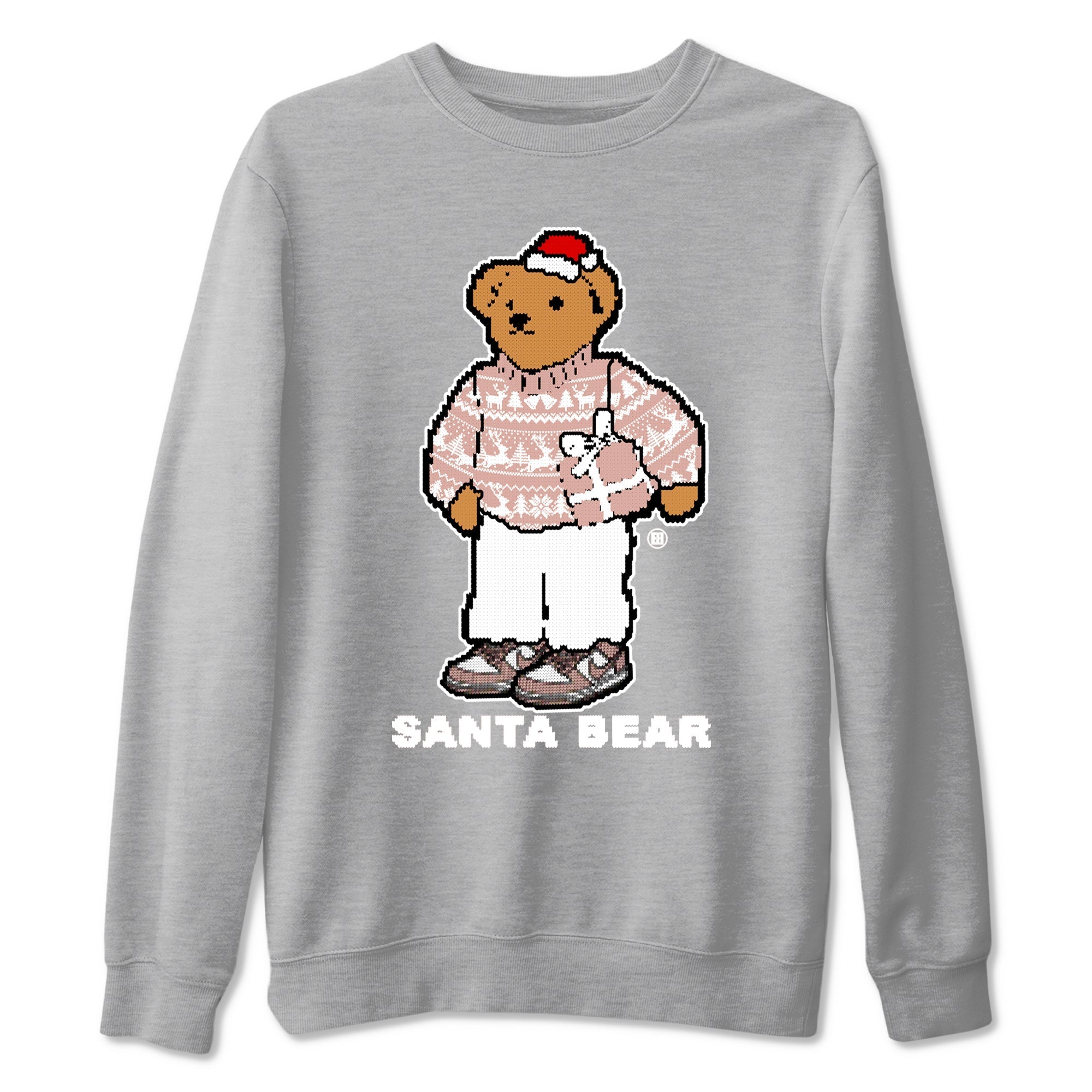 Santa Bear snkmatch Tees - Dunk Rose Whisper