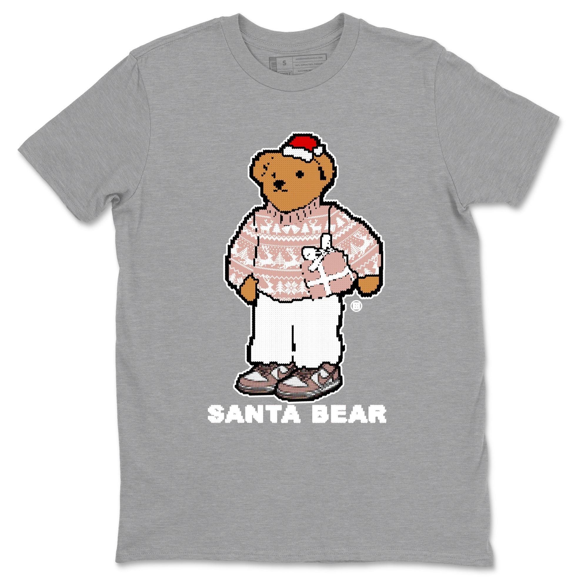 Santa Bear snkmatch Tees - Dunk Rose Whisper