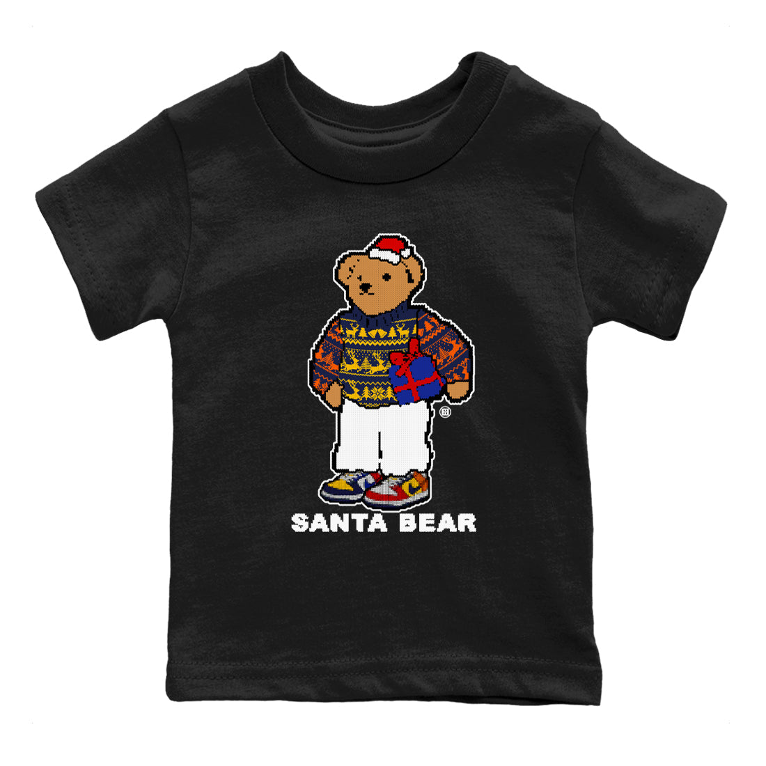 Santa Bear snkmatch Tees Kids - Dunk What The