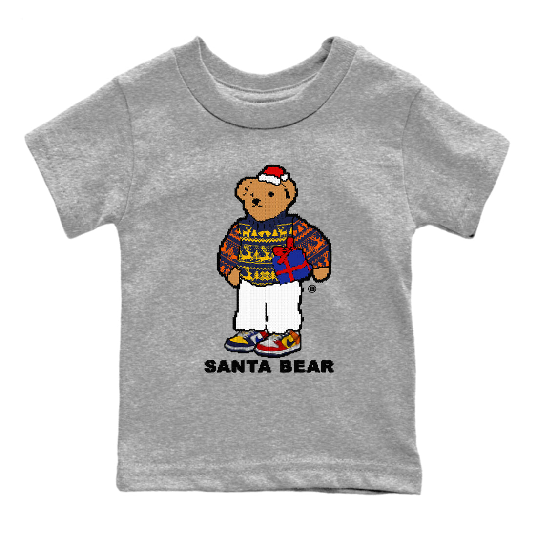 Santa Bear snkmatch Tees Kids - Dunk What The
