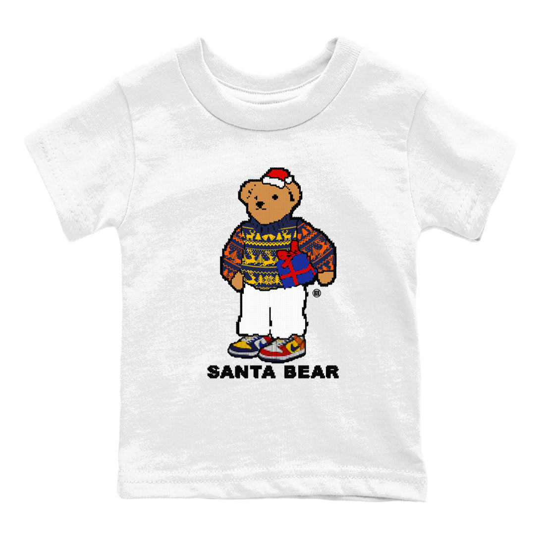 Santa Bear snkmatch Tees Kids - Dunk What The