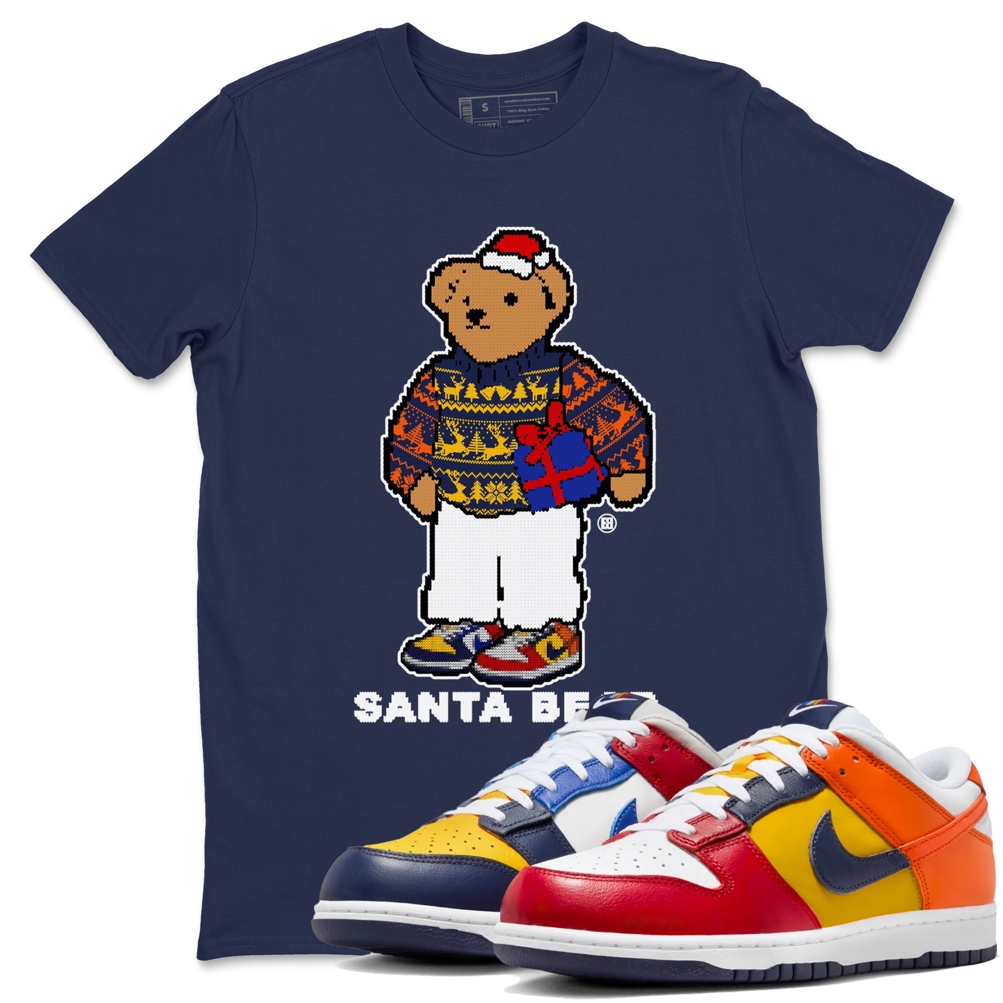 Santa Bear snkmatch Tees - Dunk What The
