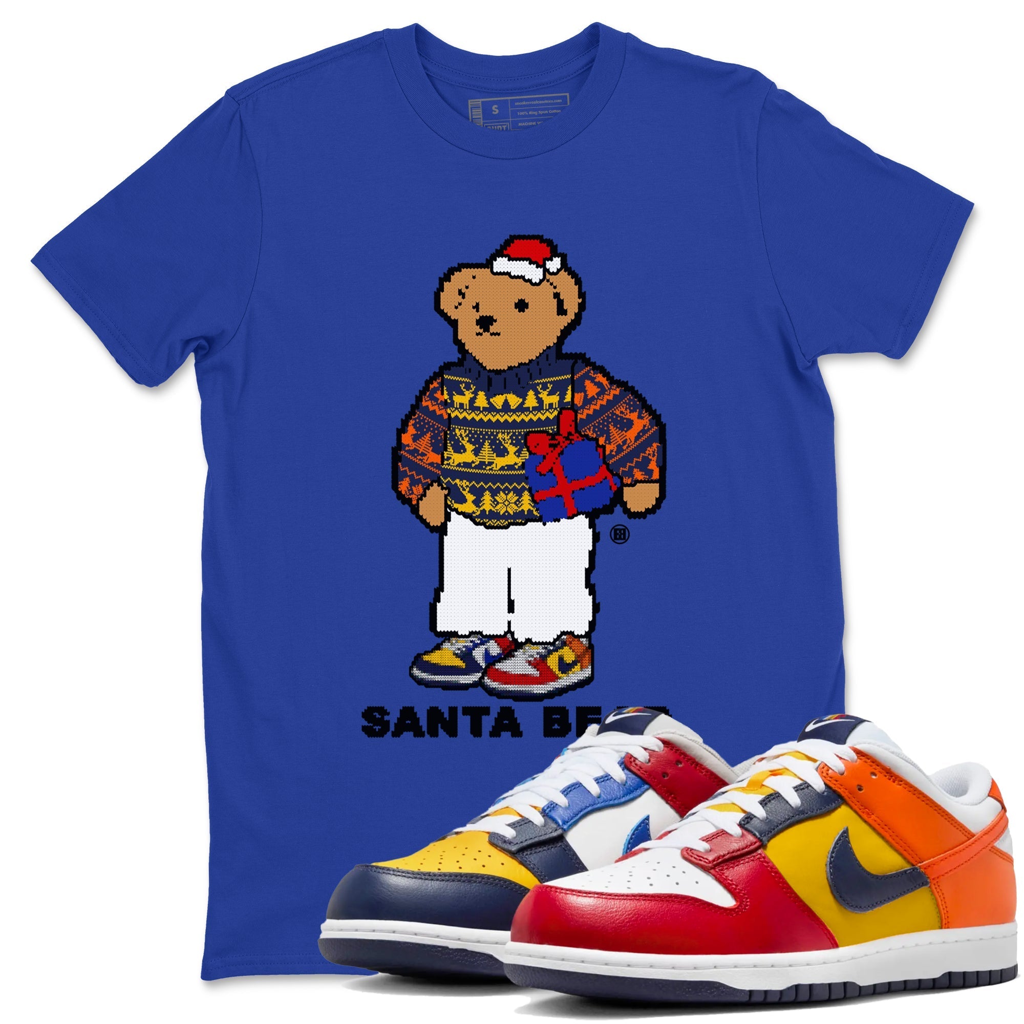 Santa Bear snkmatch Tees - Dunk What The