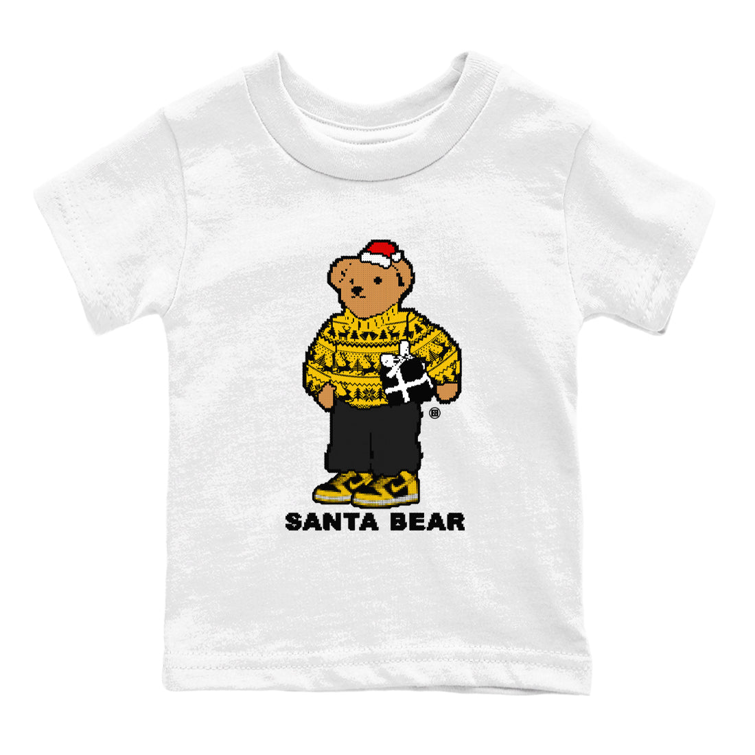 Santa Bear snkmatch Tees Kids - Dunk Pollen