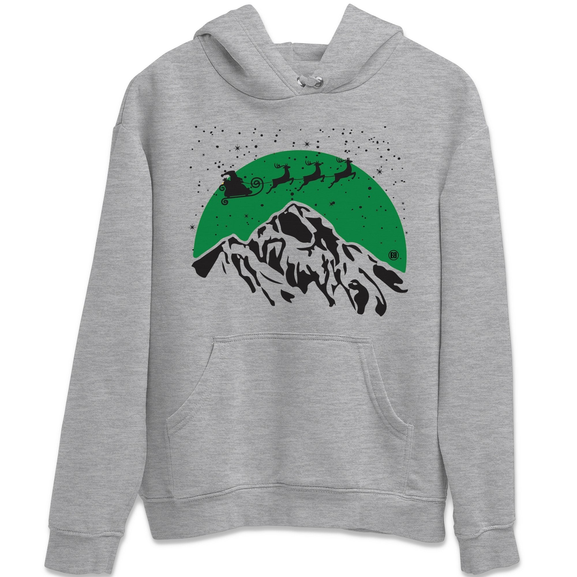 Santa Silhouette Unisex Tops - Air Jordan 3 Pine Green