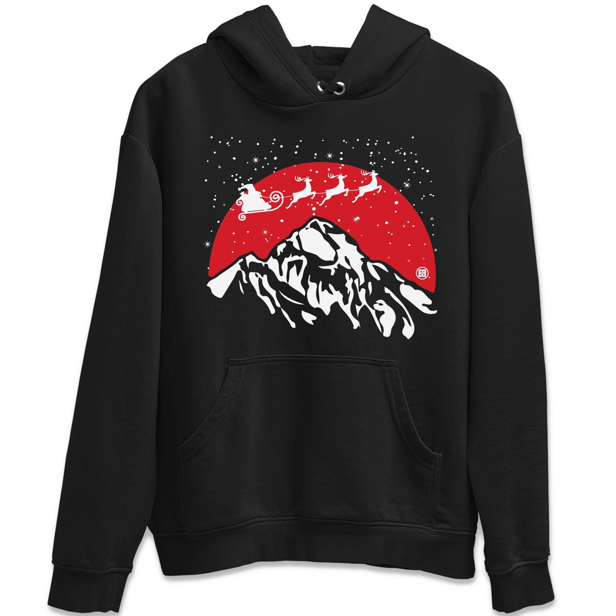 Santa Silhouette Unisex Tops - Air Jordan 4 Red Thunder