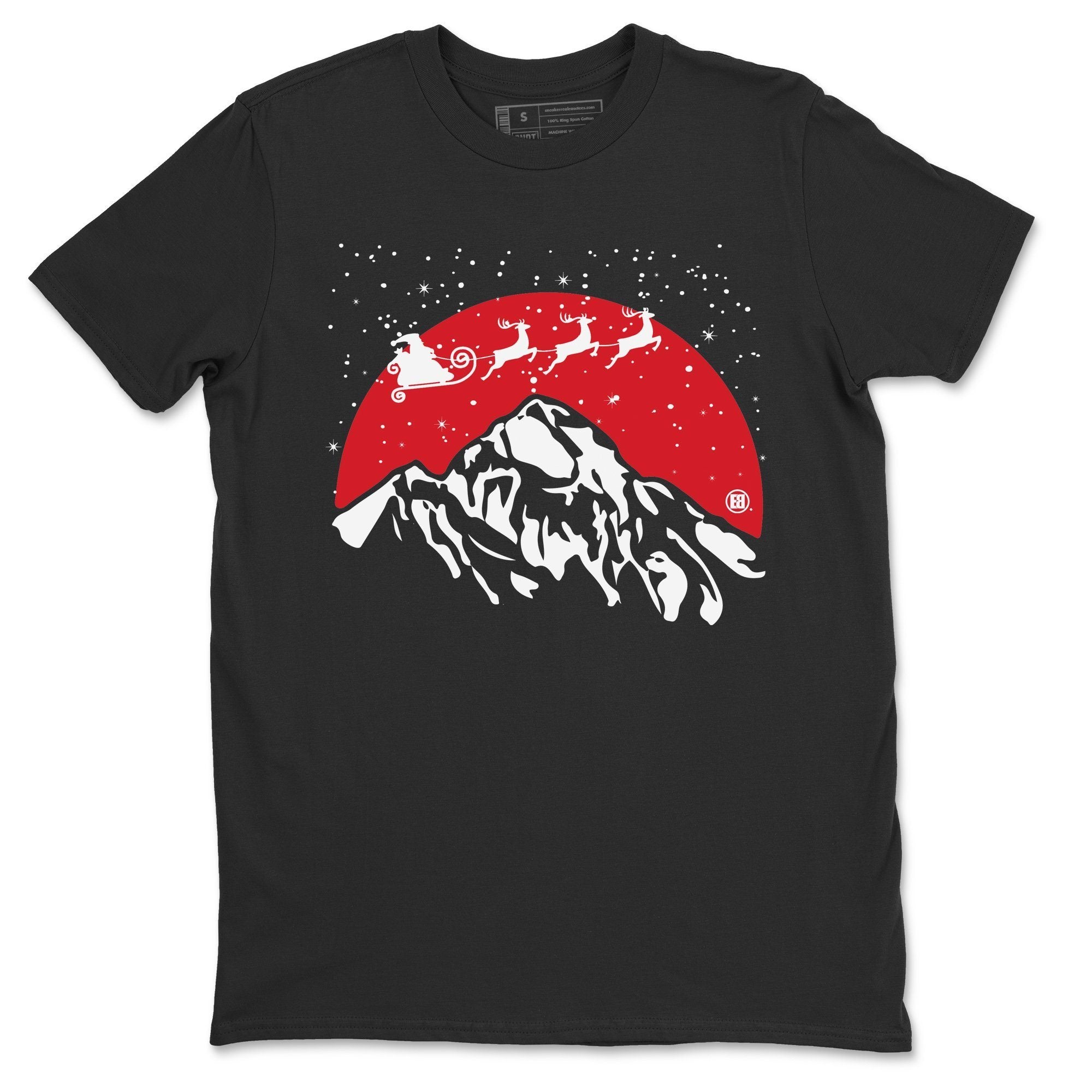 Santa Silhouette Unisex Tops - Air Jordan 4 Red Thunder
