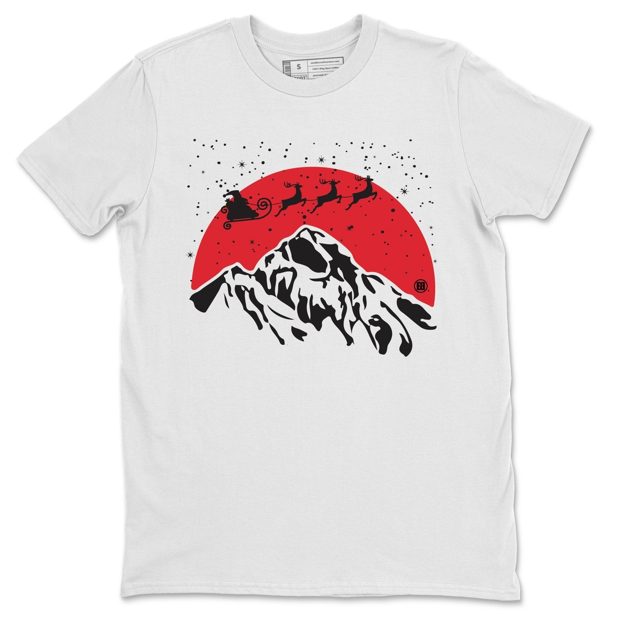 Santa Silhouette Unisex Tops - Air Jordan 4 Red Thunder