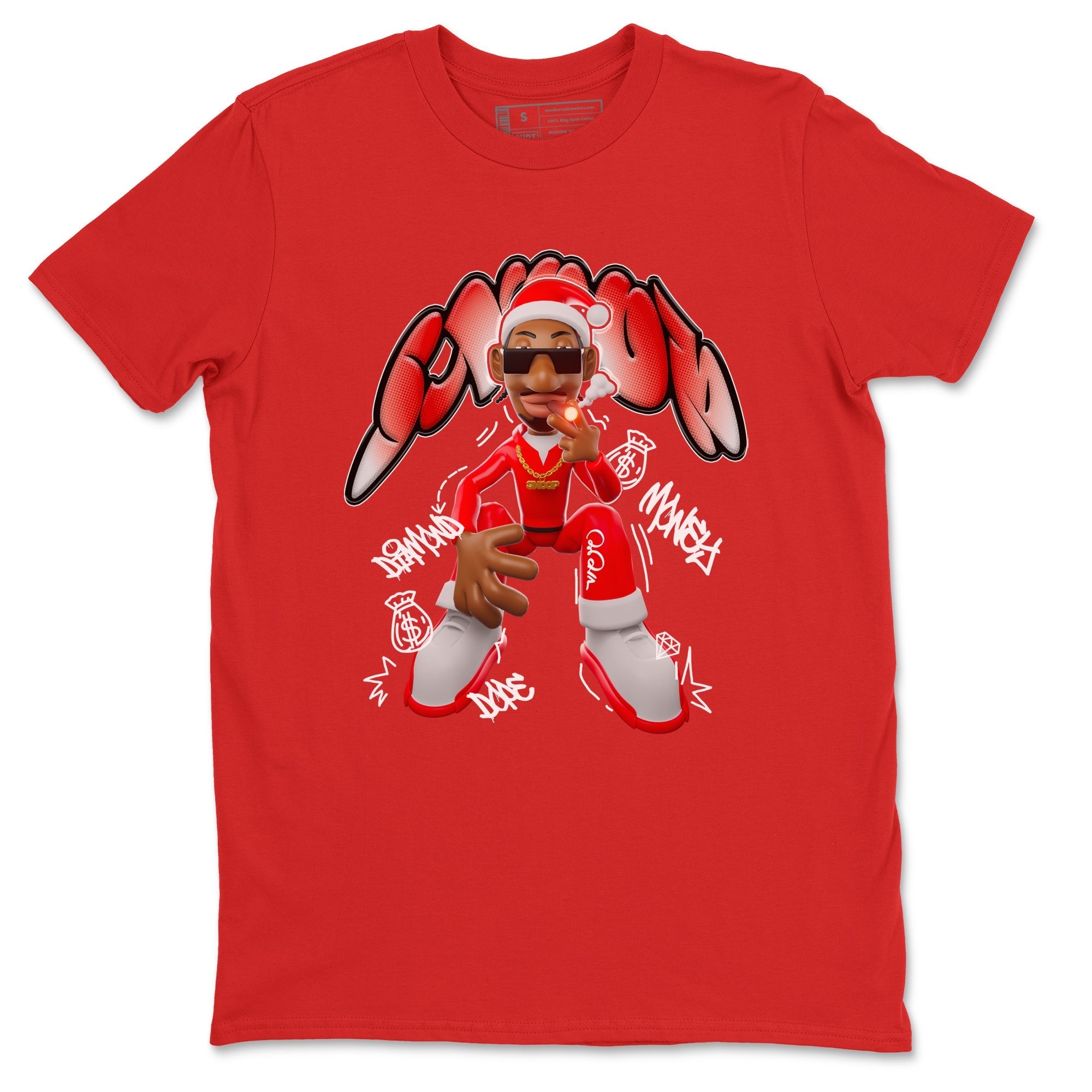Santa Snoop snkmatch Tee - Air Jordan 12 Cherry