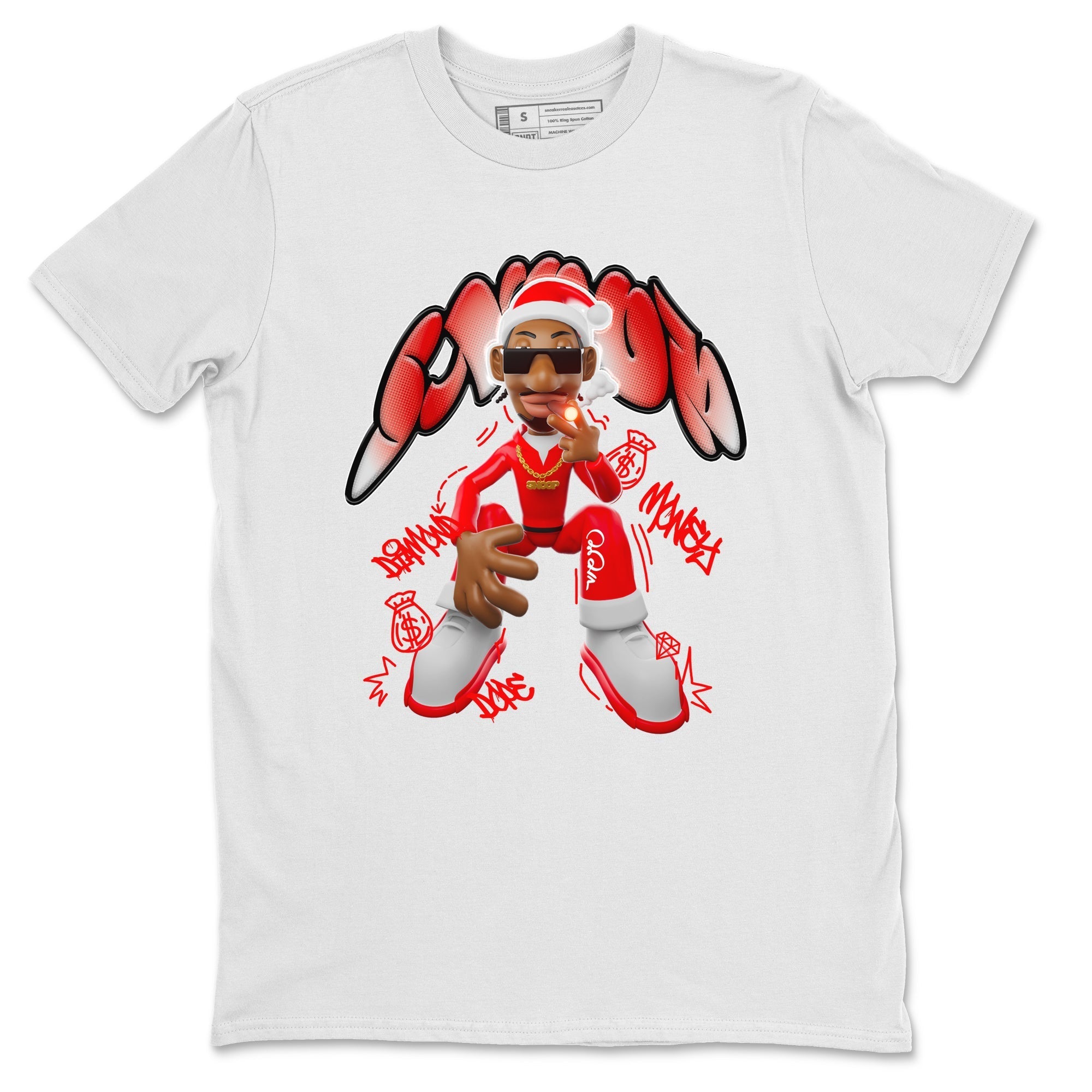 Santa Snoop snkmatch Tee - Air Jordan 12 Cherry