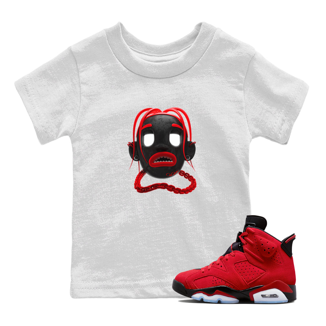 Goosebumps Boy Kids Tops - Air Jordan 6 Toro Bravo