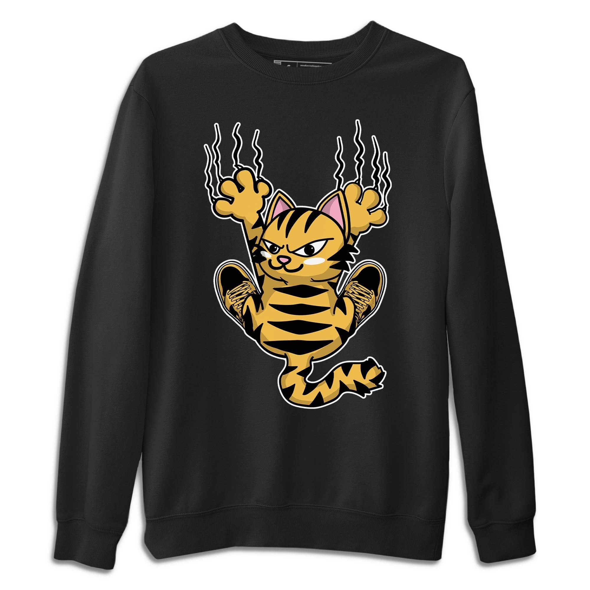 Scratching Cat Unisex Tops - Air Jordan 1 Pollen