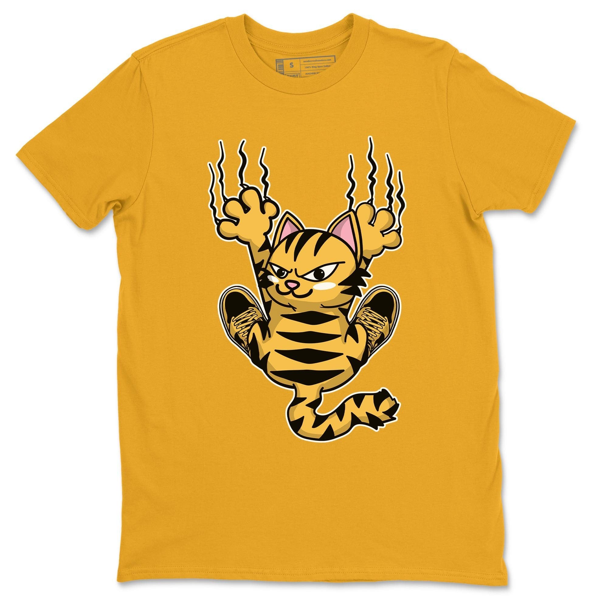 Scratching Cat Unisex Tops - Air Jordan 1 Pollen
