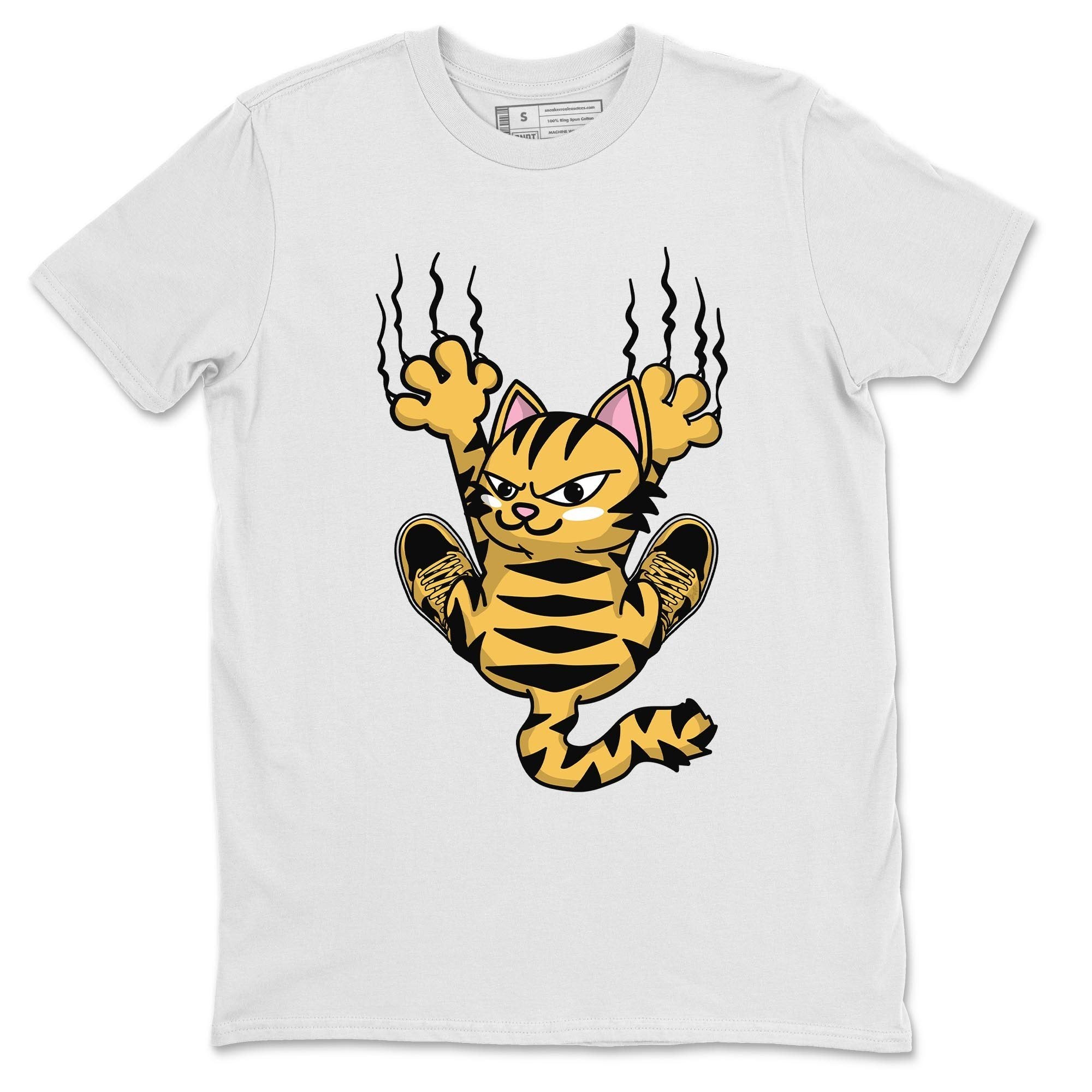 Scratching Cat Unisex Tops - Air Jordan 1 Pollen