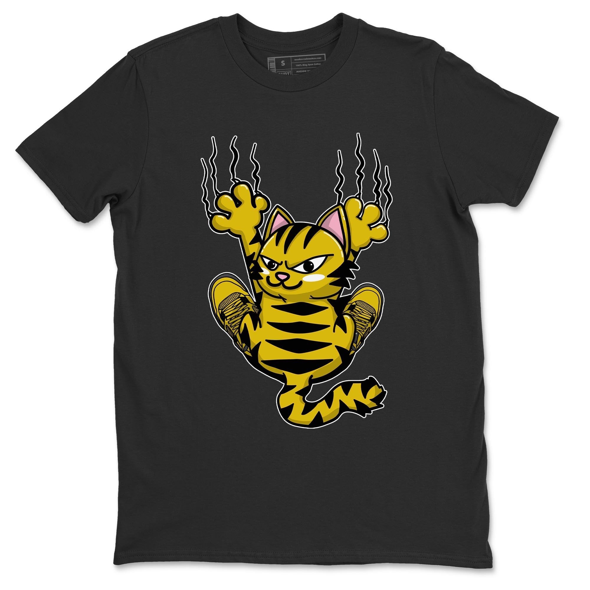 Scratching Cat Unisex Tops - Air Jordan 4 Lightning