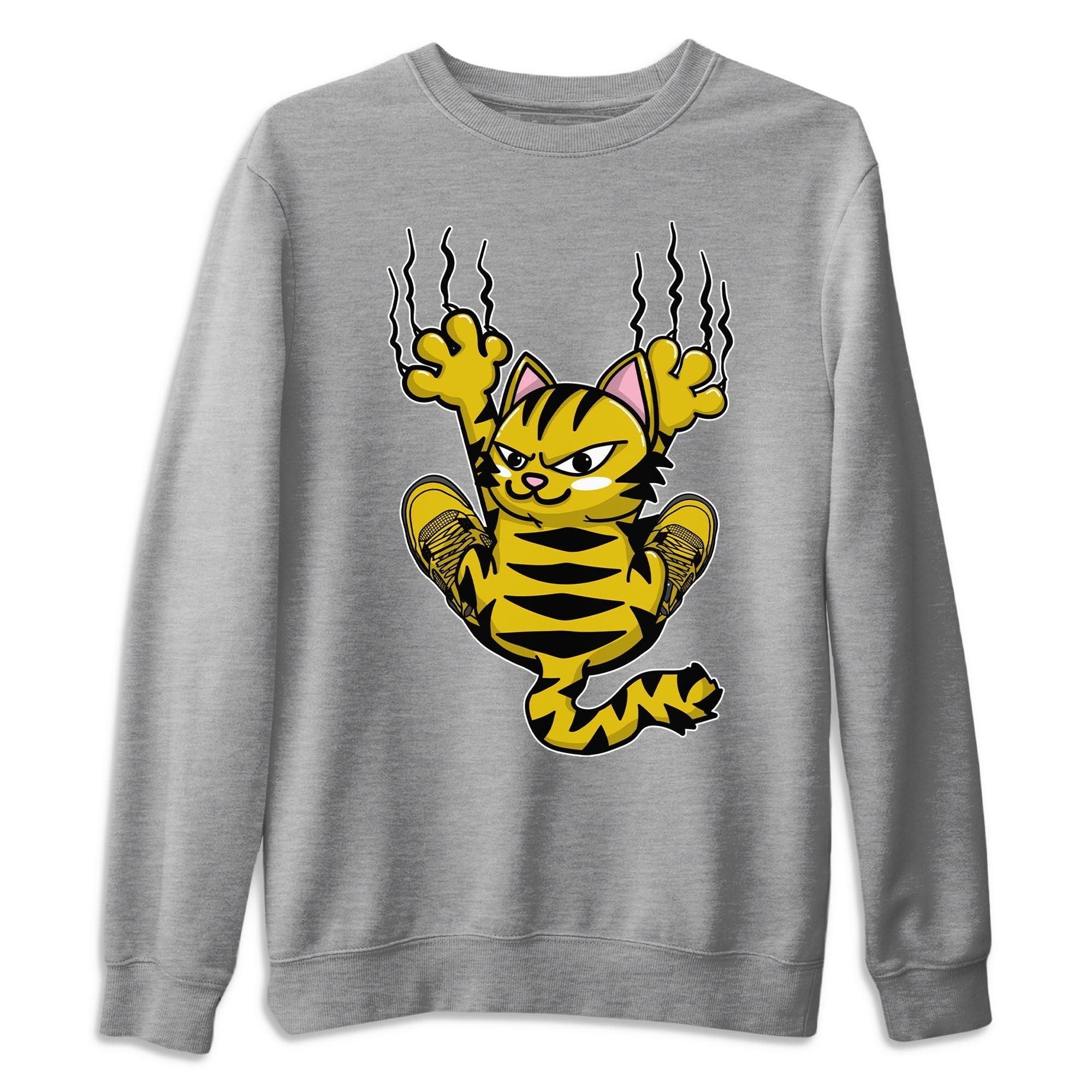 Scratching Cat Unisex Tops - Air Jordan 4 Lightning